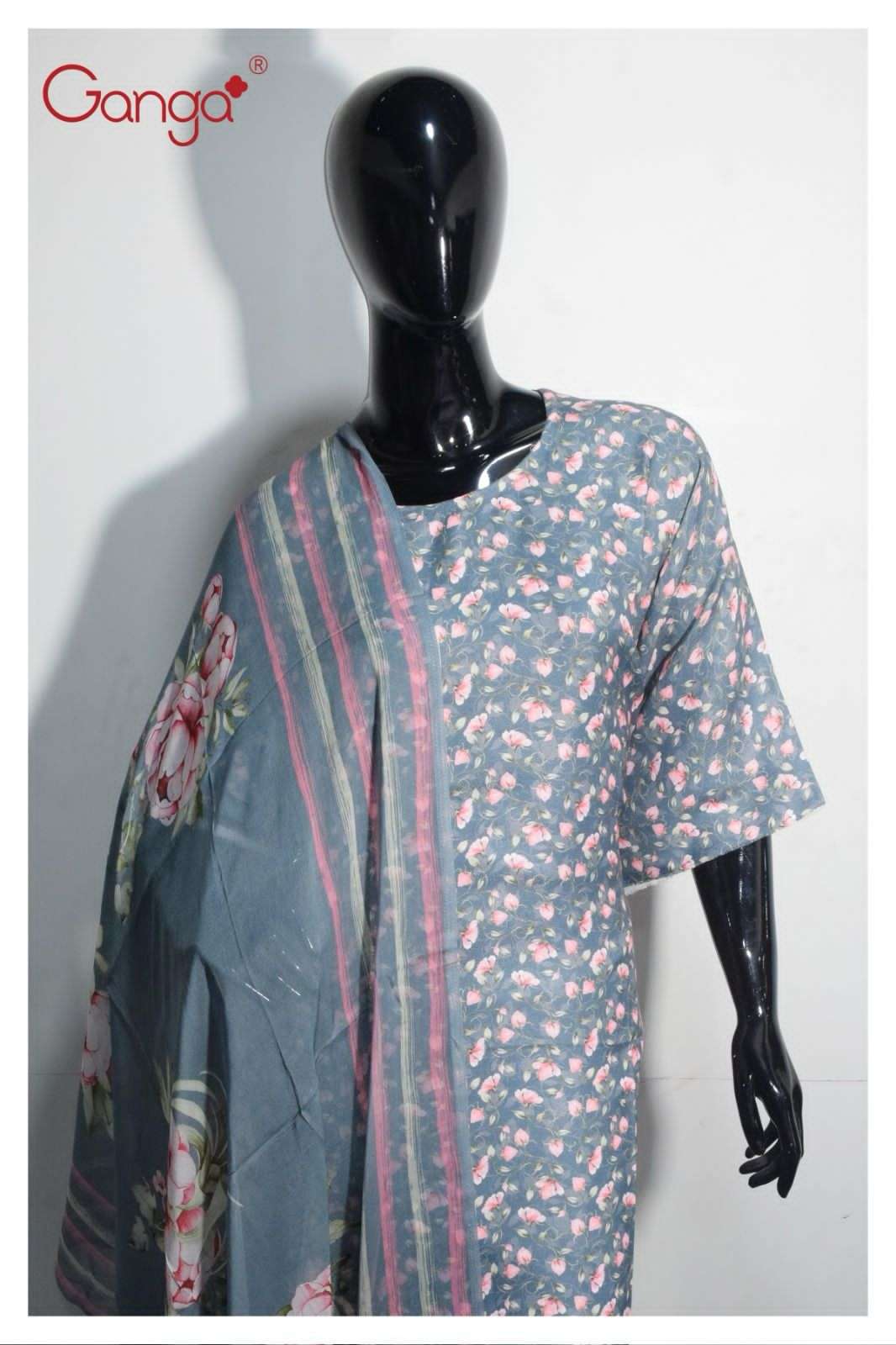 Ganga Eliana 2212 Digital Printed Winter Wear Ladies Suit view 2
