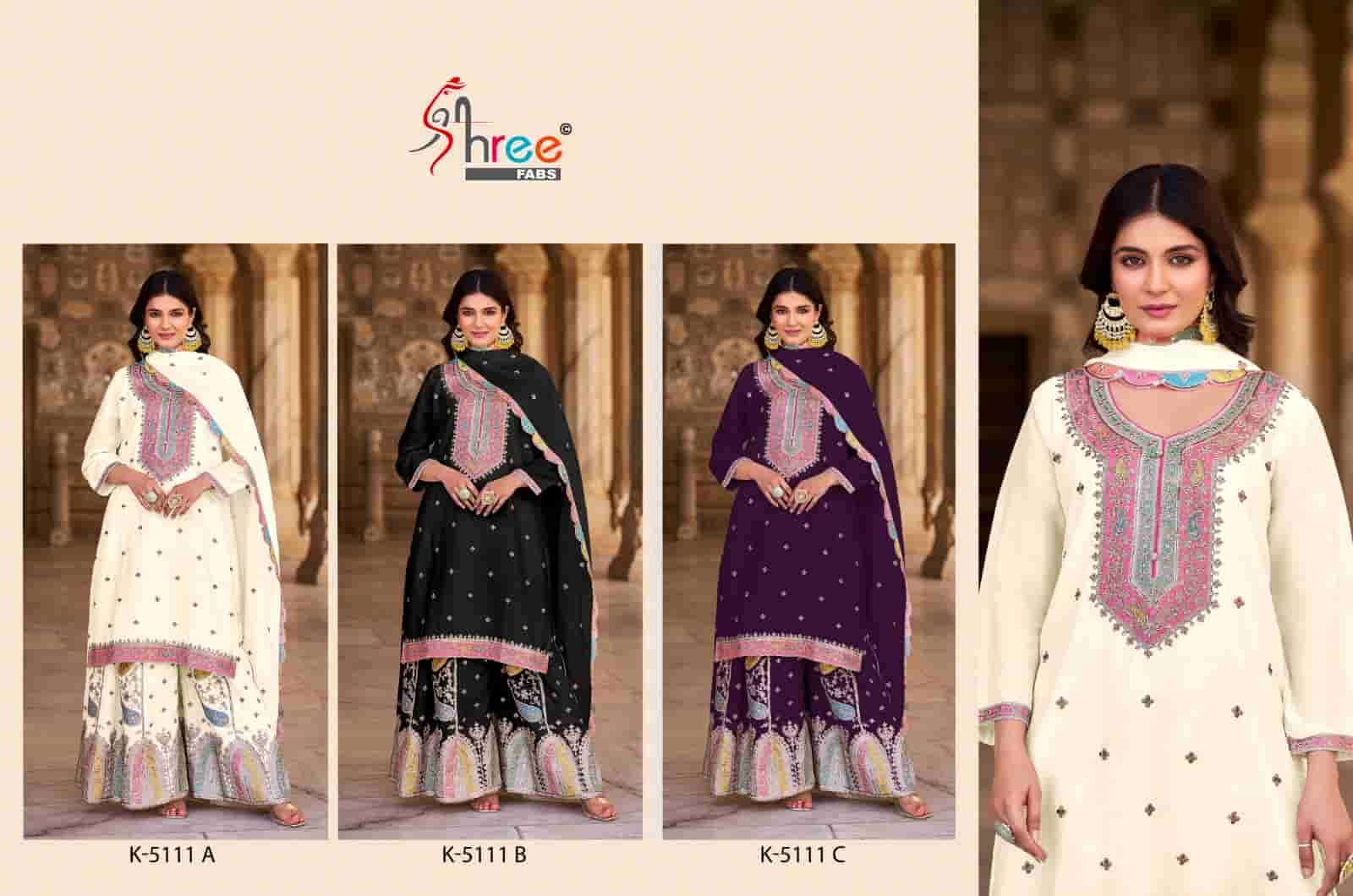 Shree Fabs K 5111 Colors Pakistani Style Designer Embroidered Suit Wholasalers view 4