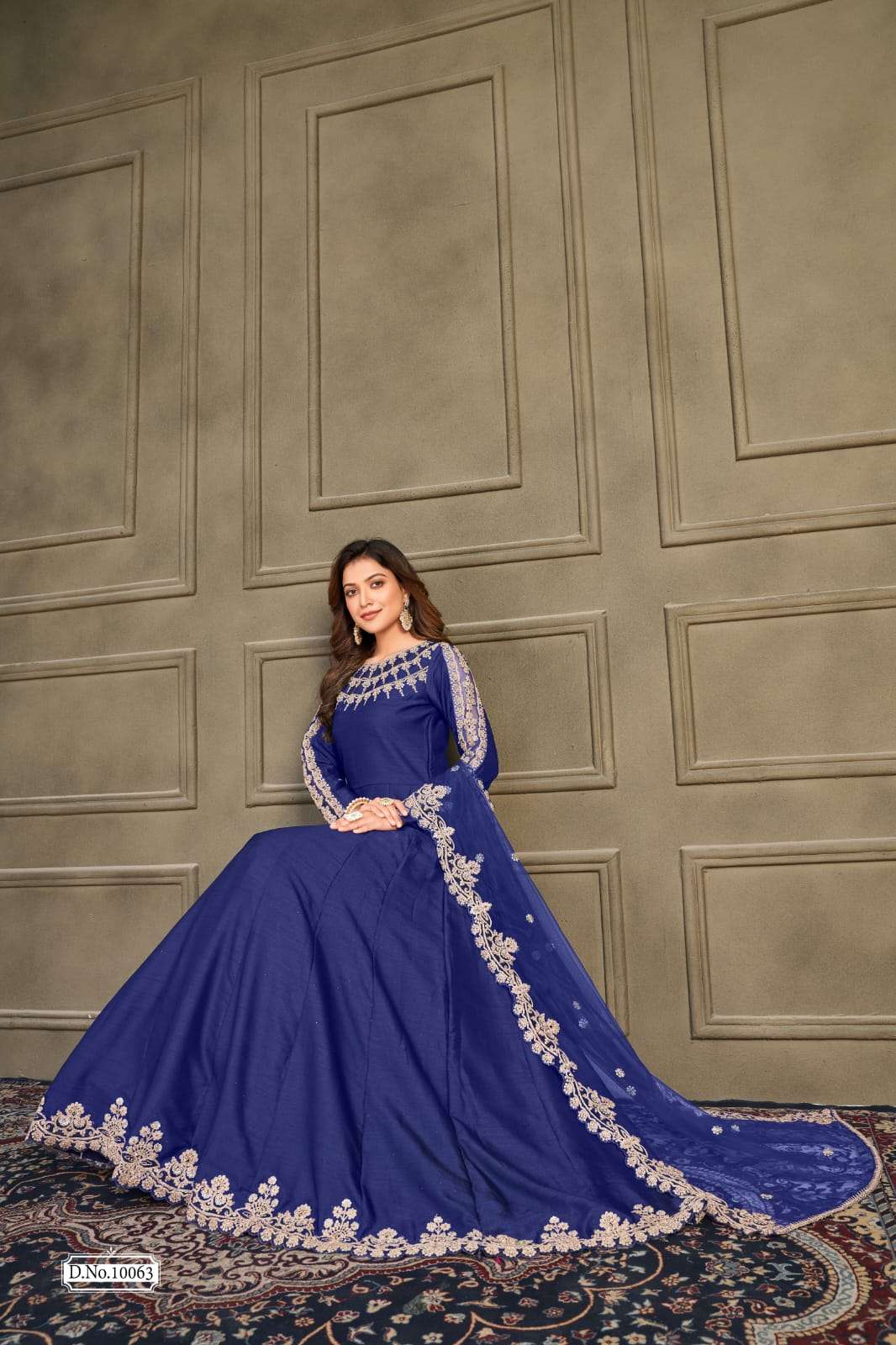 Anjubaa Vol 6 Art Silk Anarkali Party Dress view 9