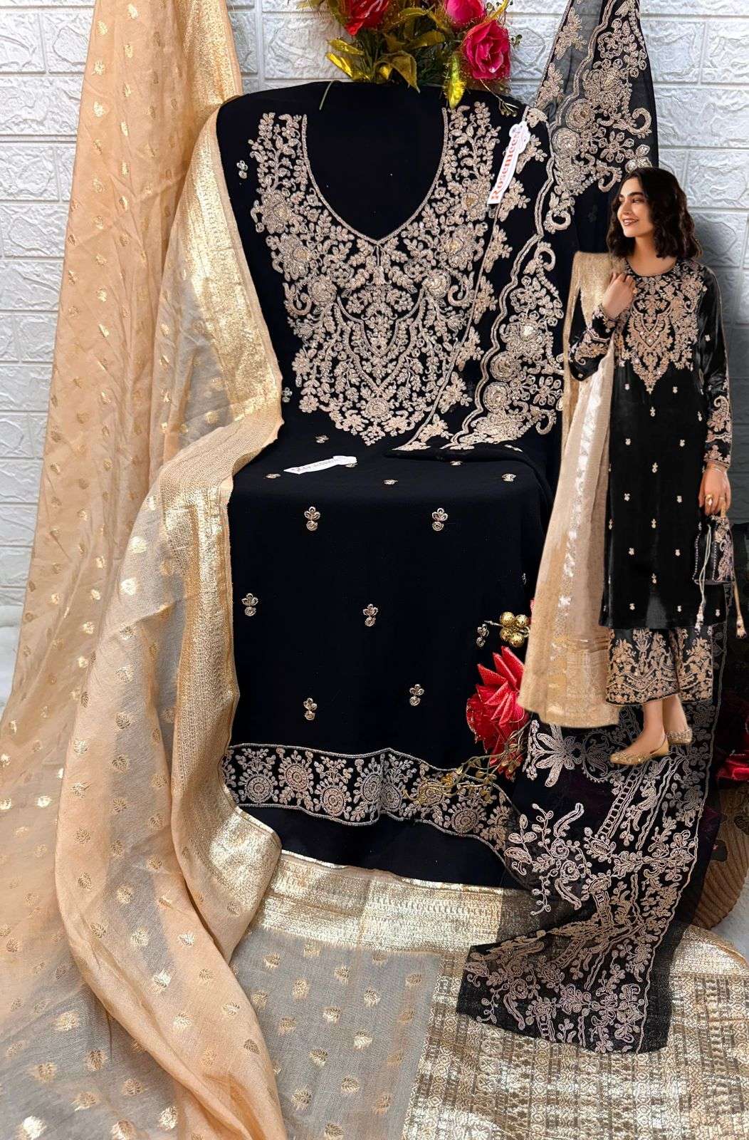 Fepic D 5432 C Pakistani Festive Wear Style Designer Suit Collection view 2