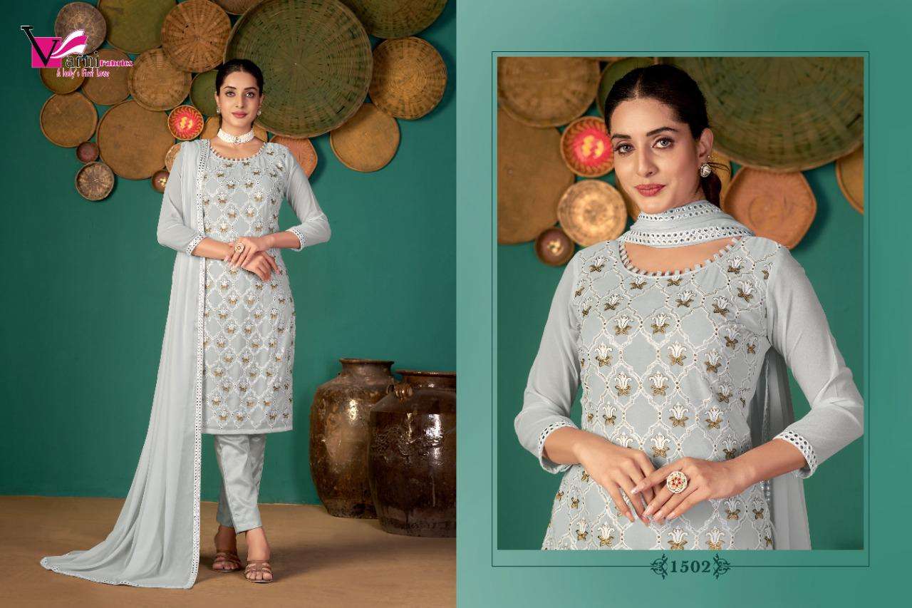 Zeeya Ruhani Faux Georgette Party Salwar Suit view 4