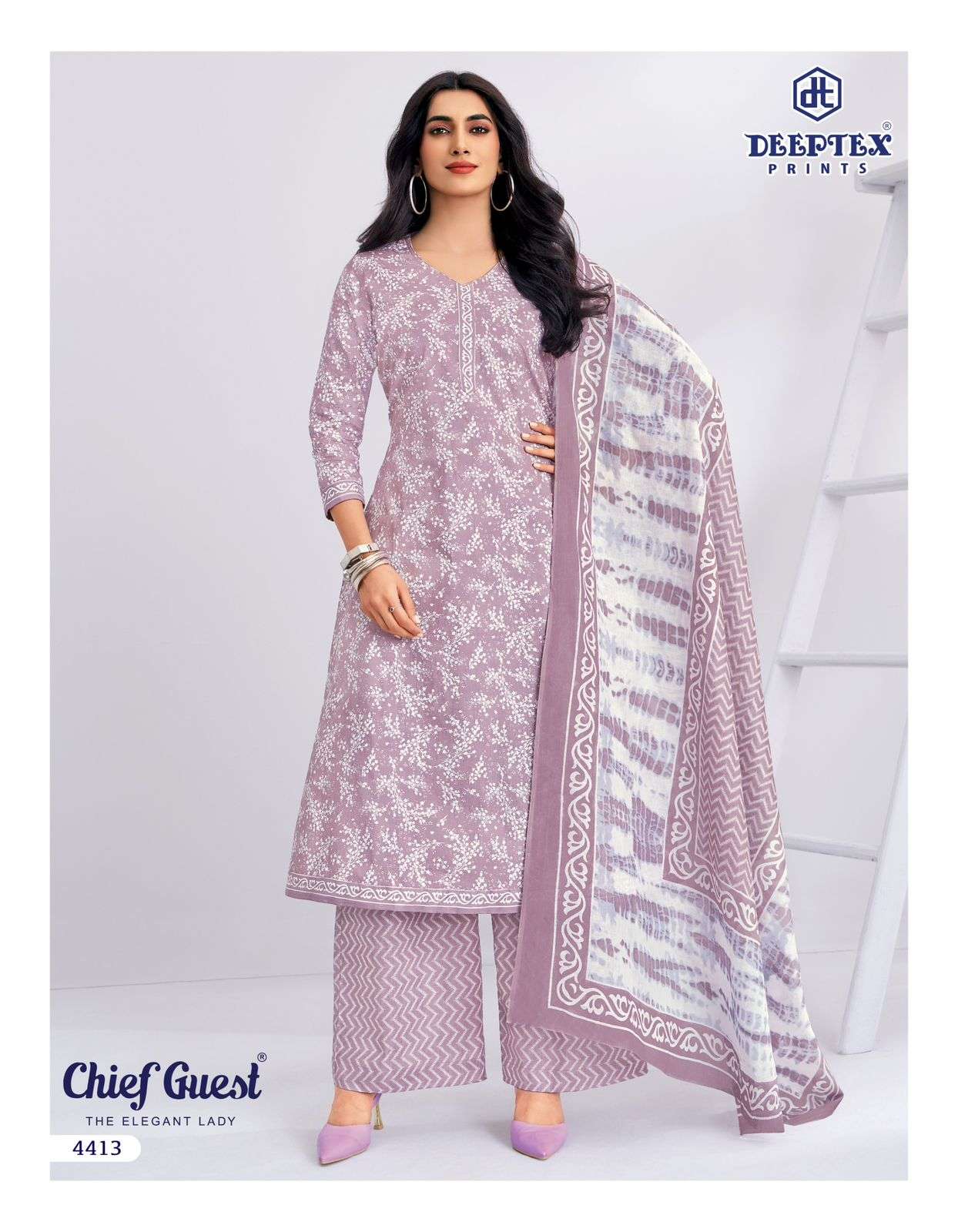Deeptex Chief Guest Vol 44 Heavy Cotton Dress Material view 11