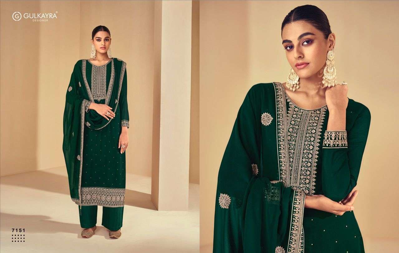 Gulkayra Sabnam Exclusive Party Wear Straight Suit in view 6