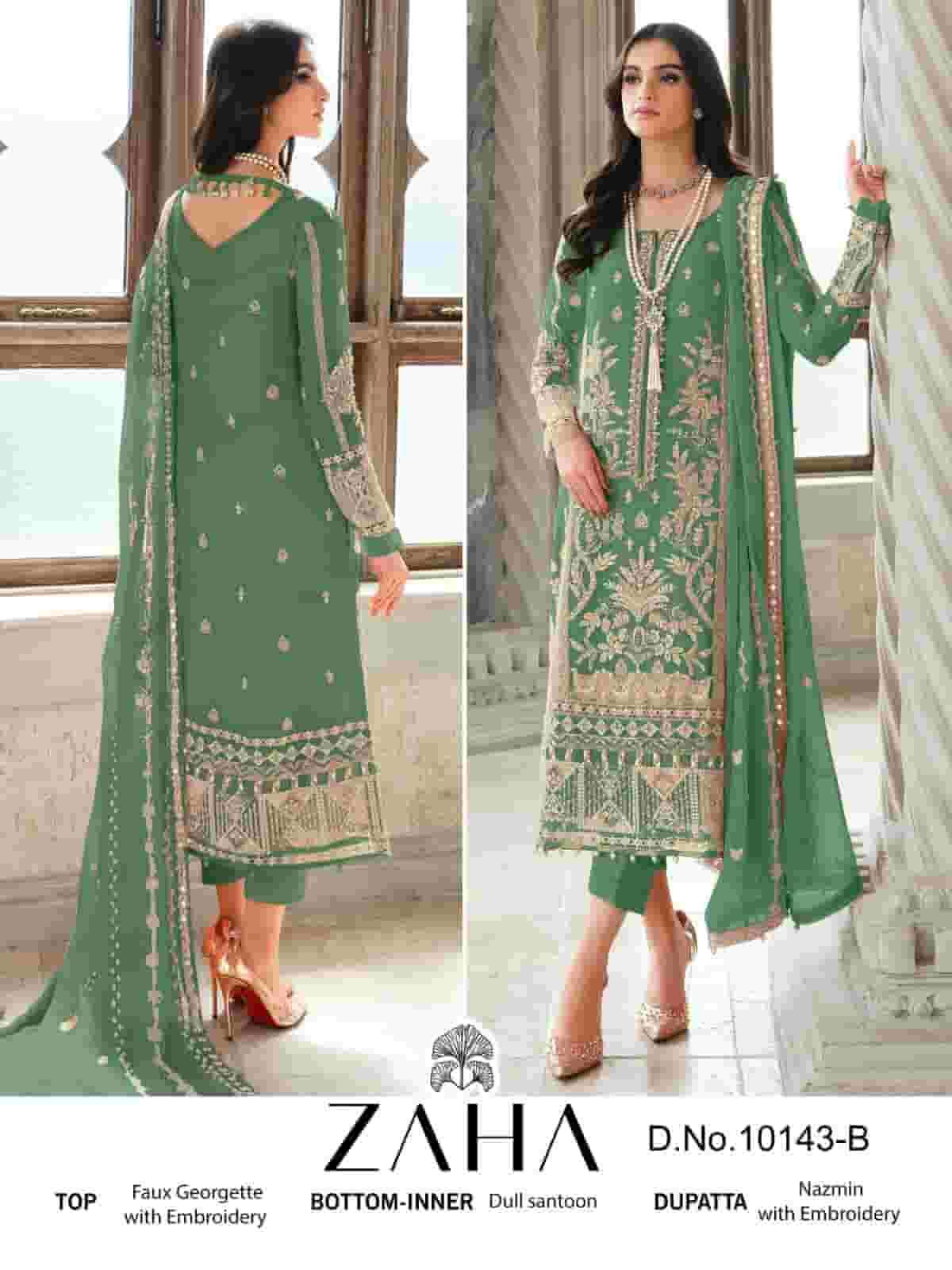 Zaha Gullal Vol 2 Hits Colors Pakistani Style Heavy Designer Salwar Suit Wholesalers view 16