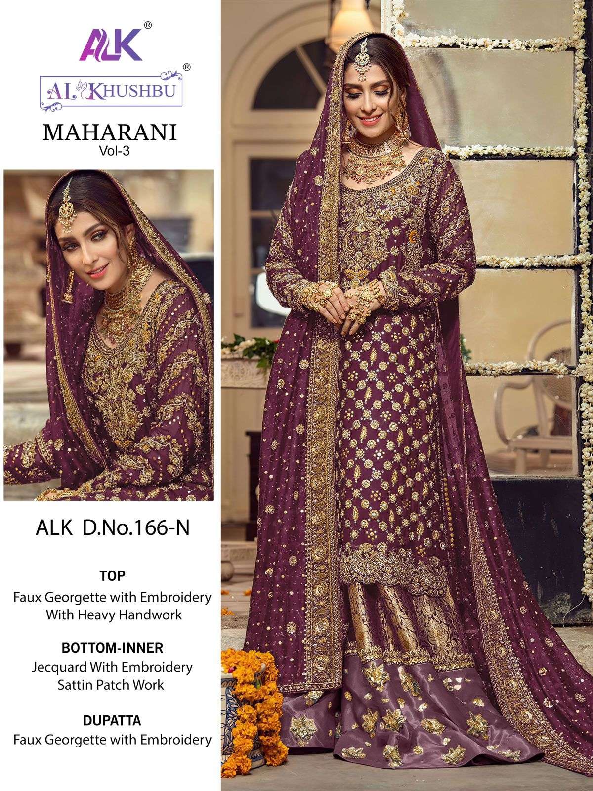 Al Khushbu Maharani Vol 4 Colours 4 Pakistani Suit Designs view 4