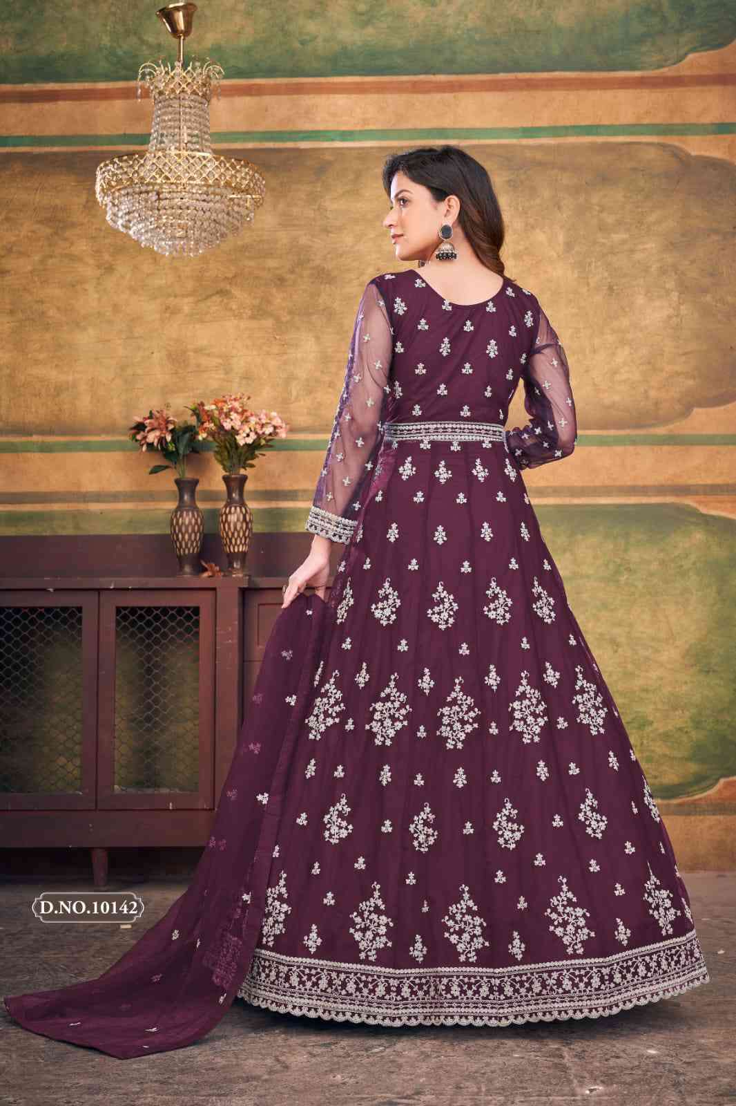 Anjubaa Vol 14 Wedding Collection Anarkali view 8