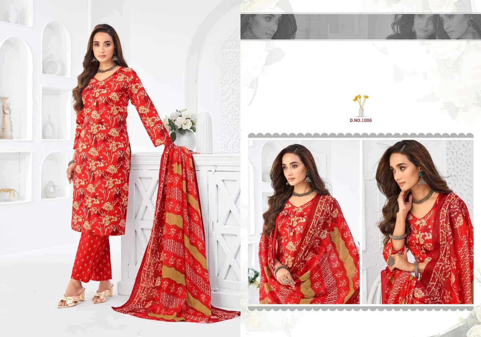 Darmi Vaani Vol 2 Pure Cotton Dress Material Best view 5
