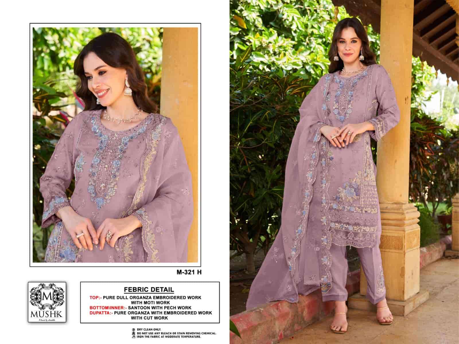 Mushq M 321 Colors Latest Designer Style Pakistani Salwar Suit Wholesalers view 2