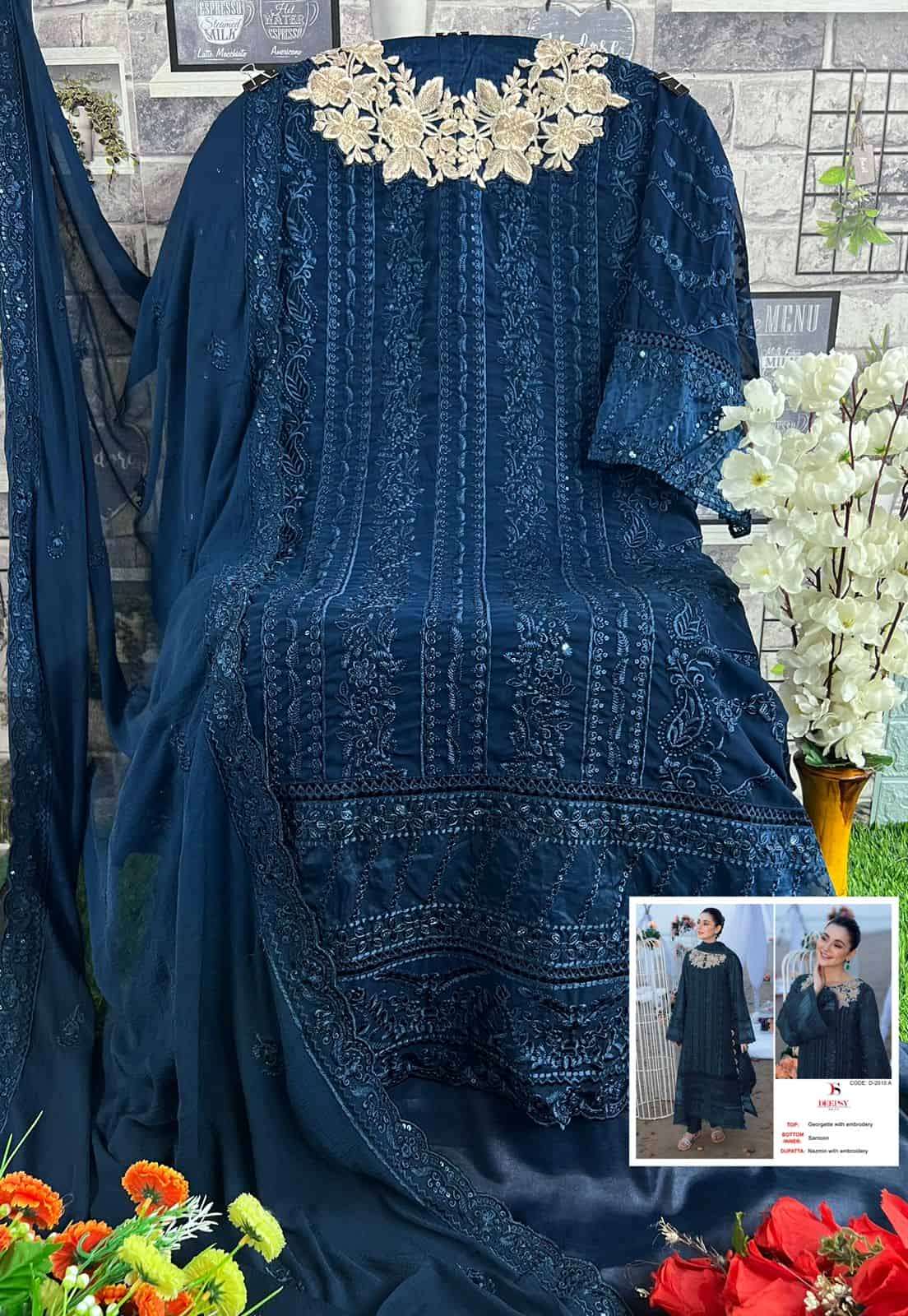 Deepsy D 2010 Colors Pakistani New Latest Designer Pakistani Suit Wholesalers view 7