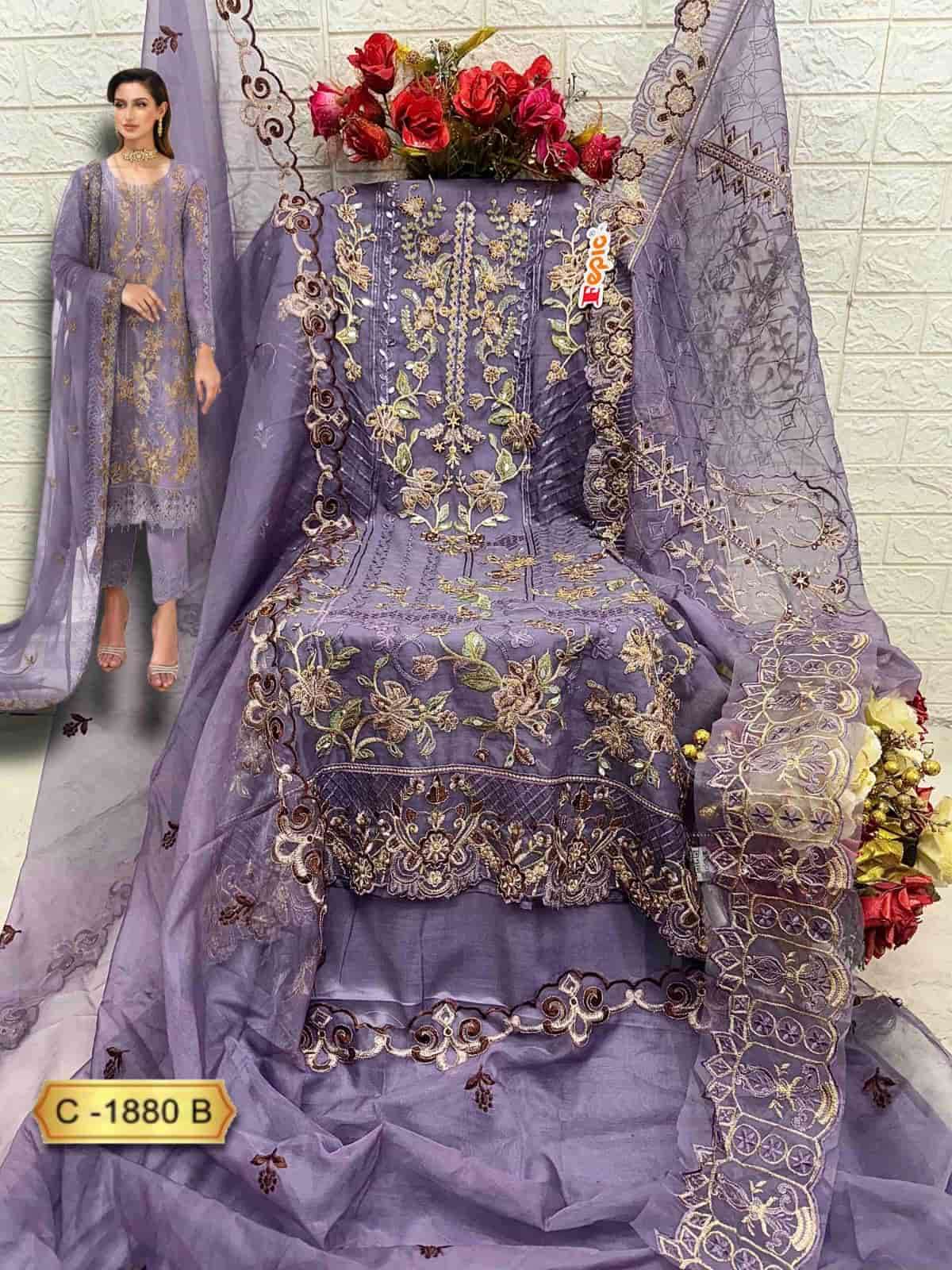 Fepic C 1880 B Exclusive Heavy Embroidered Designer Suit Exporter view 2