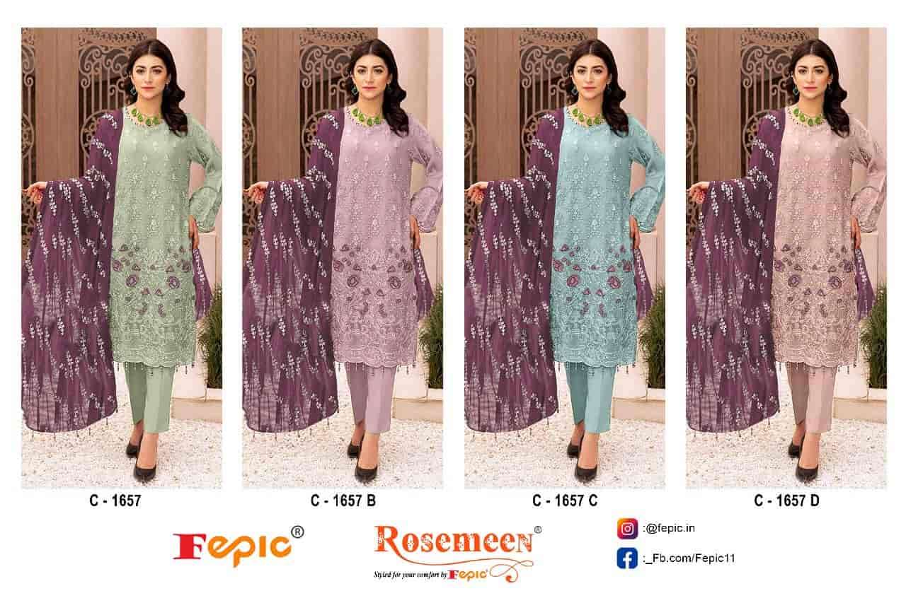 Fepic C 1667 Colors Festive Wear Style Designer Pakistani Salwar Suit Online view 4
