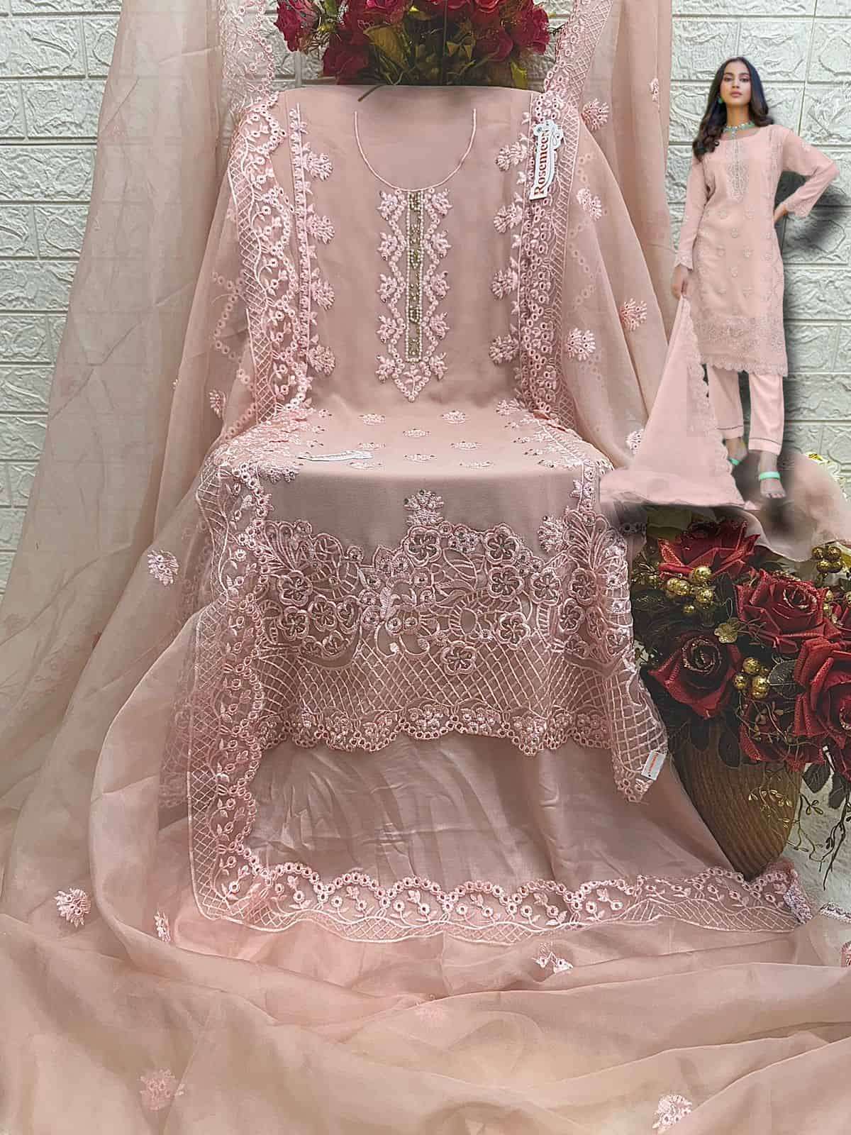 Fepic Rosemeen Embroidered Pakistani Salwar Suit view 2