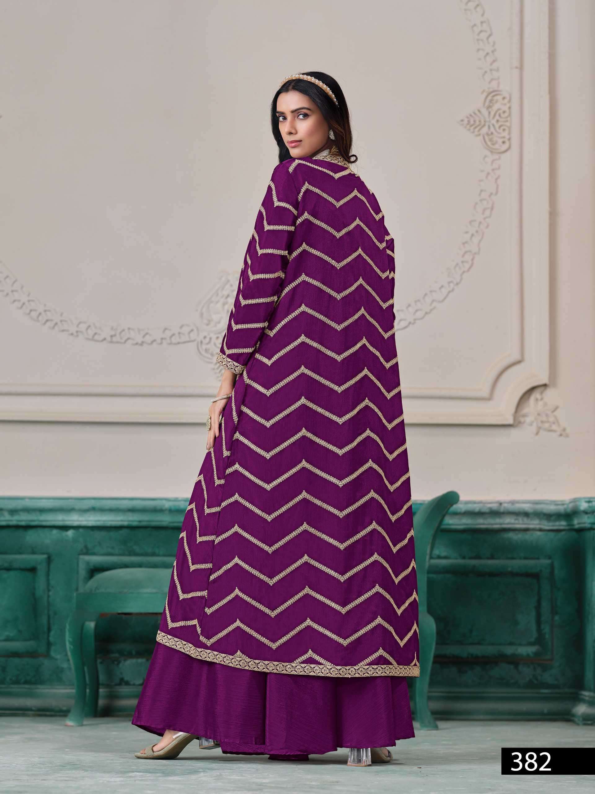 Anjubaa Vol 38 Fancy Designer Indo Western Suit view 6