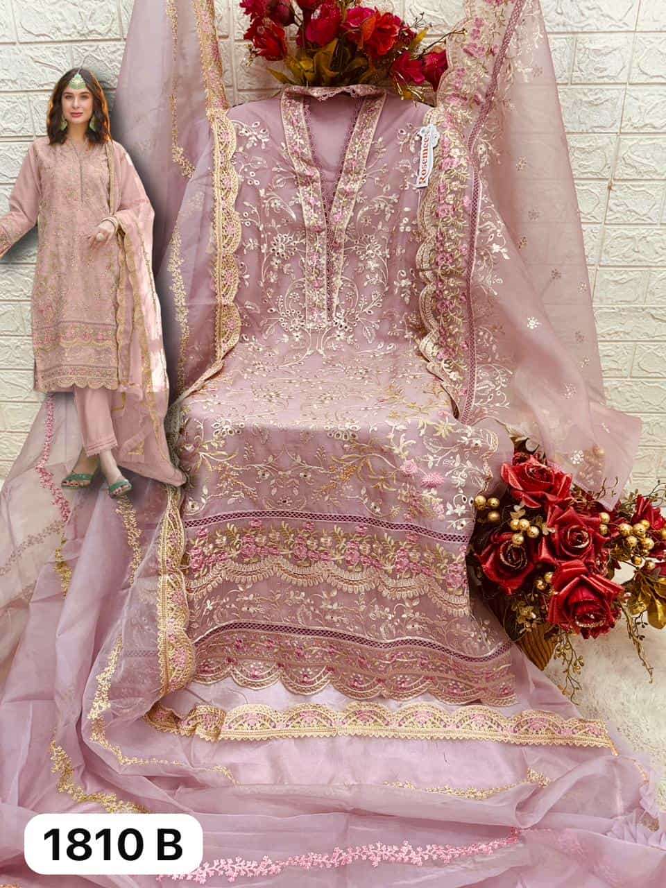 Fepic Rosemeen C 1810 B Embroidered Salwar Suit view 2