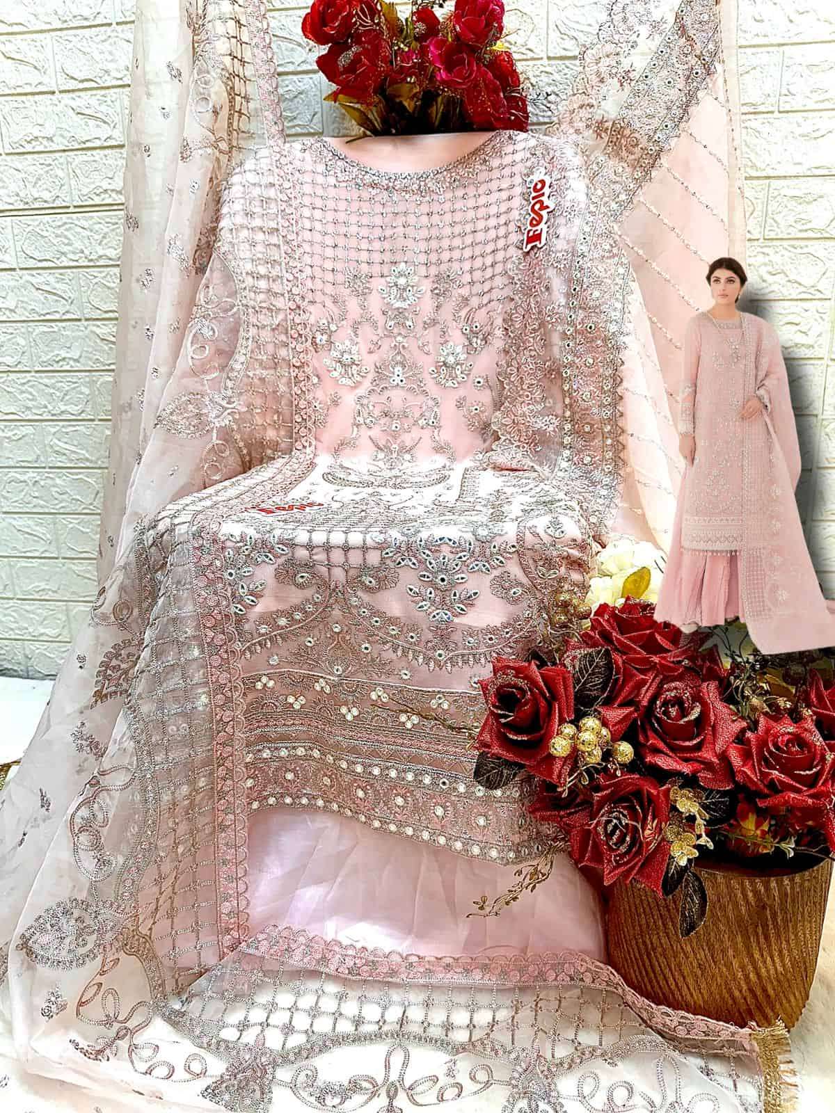 Fepic C 1643 Colors Pakistani Heavy Designer Latest Pakistani Salwar Suit Exporter view 6