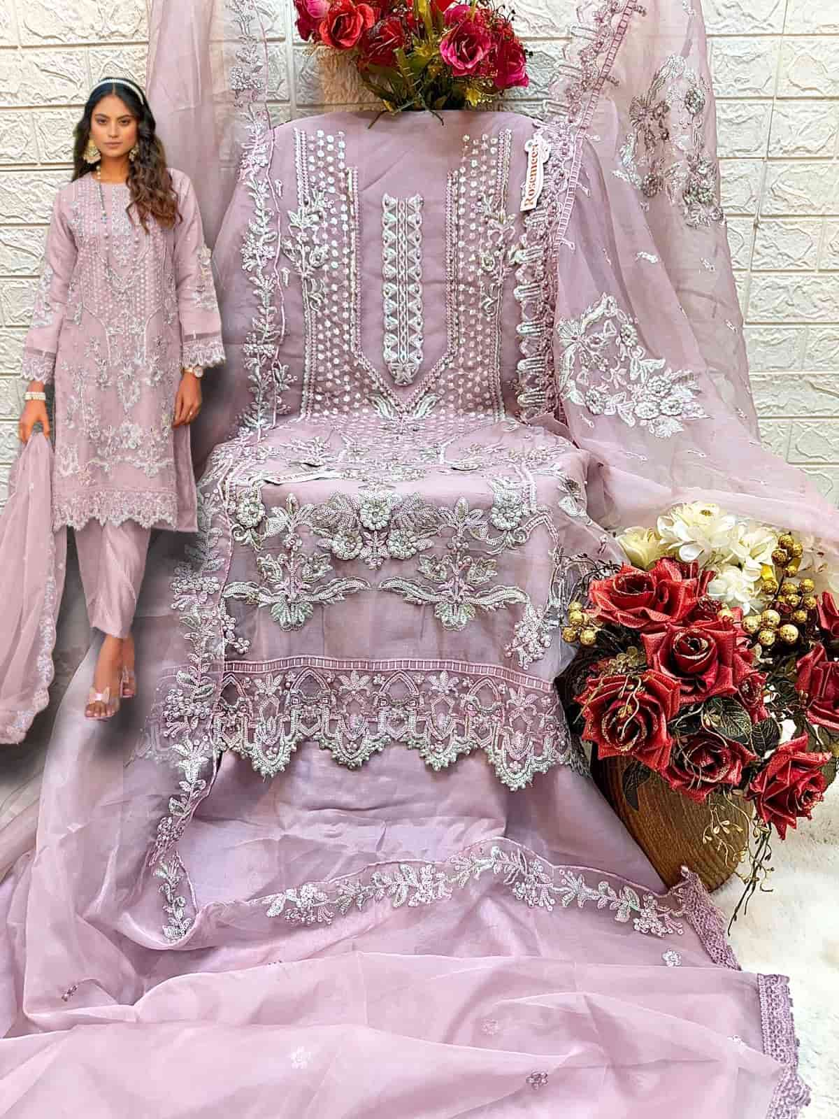 Fepic C 1747 Colors Organza Pakistani Salwar Kameez Collection view 9