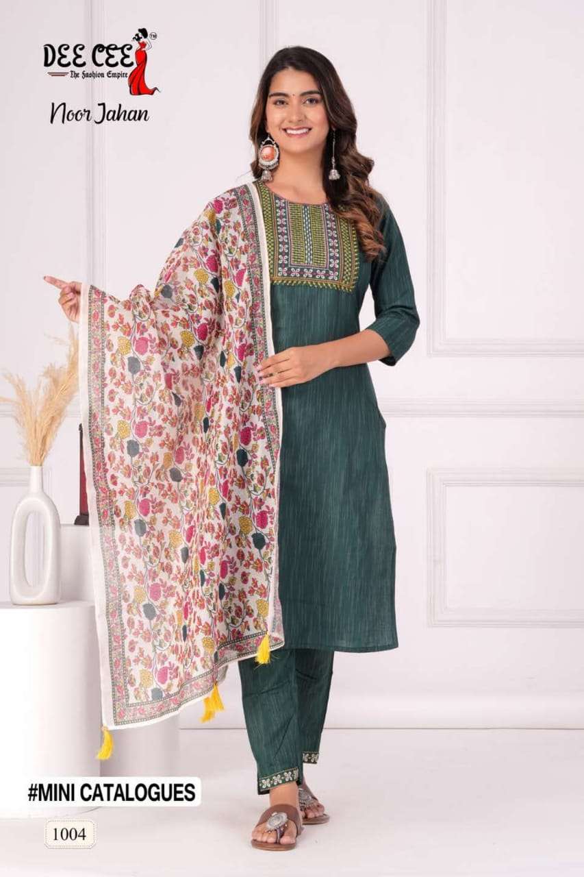 Dee Cee Noor Jahan Straight Style 3 Piece Pair Ladies Collection view 7