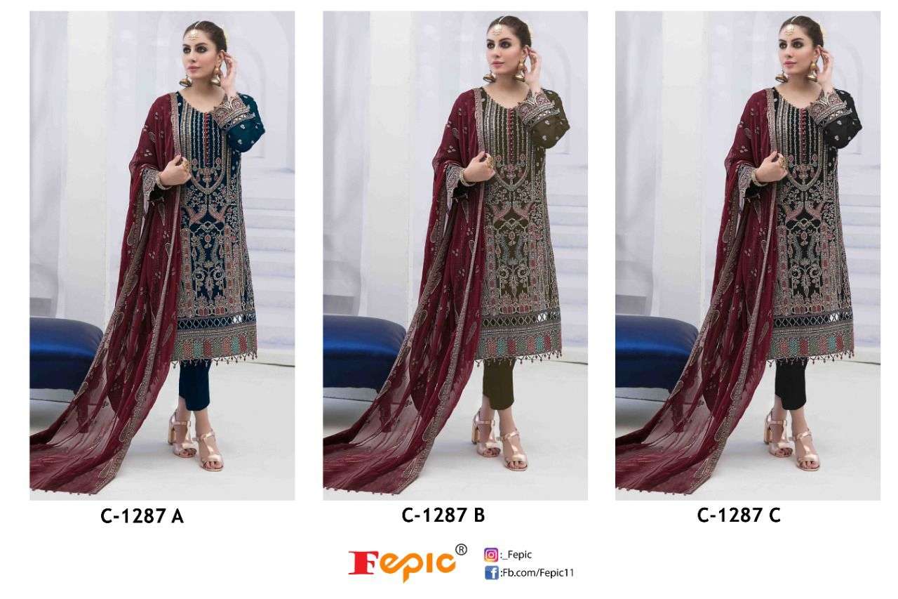 Fepic Rosemeen Embroidered Pakistani Salwar Suit view 7