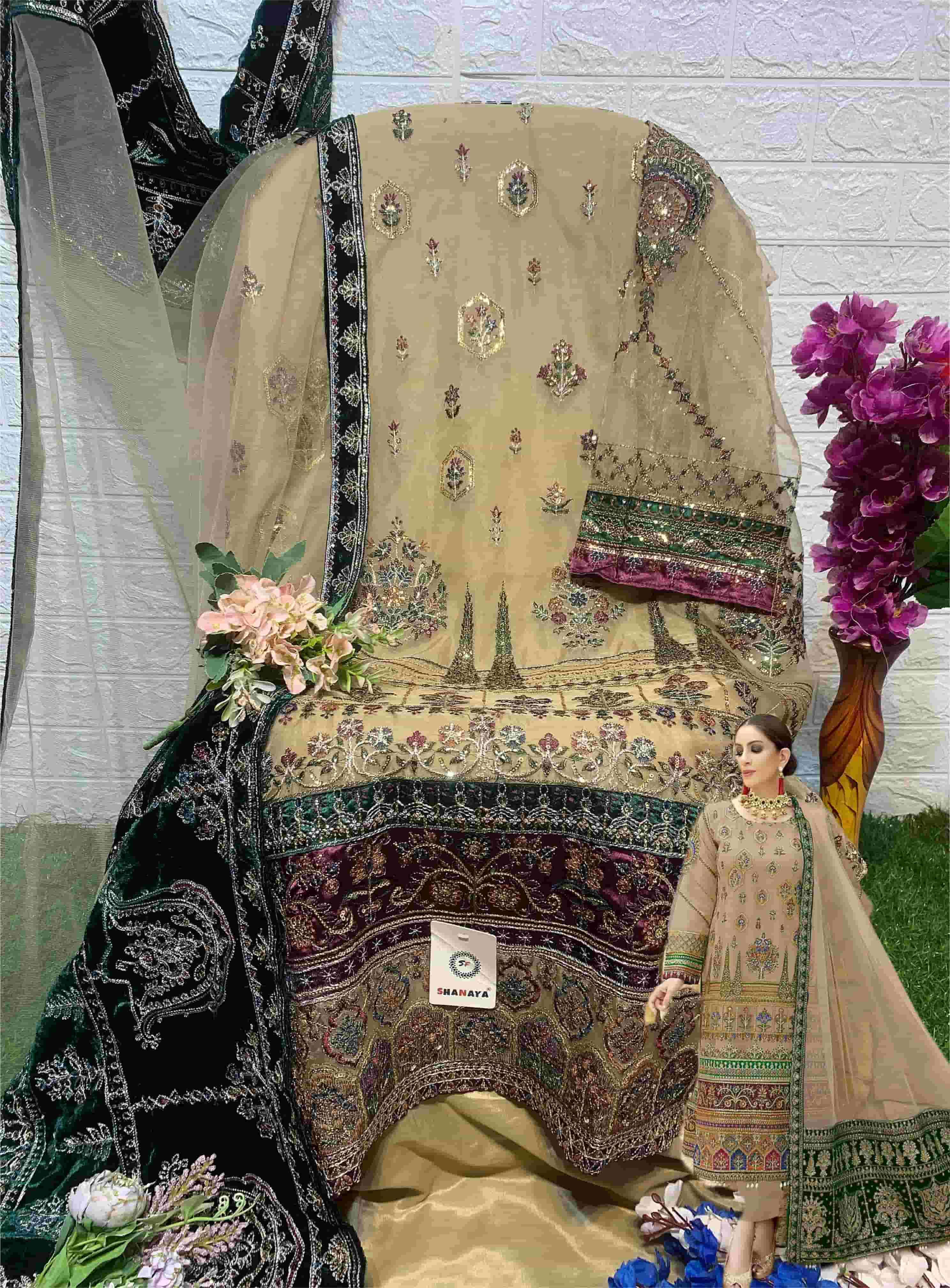 Shanaya Rose Premium Edition S 152 Pakistani Wedding Wear Style Heavy Designs Suit view 7