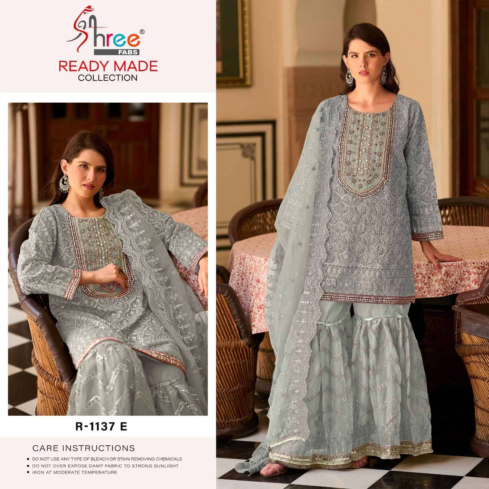 Shree Fabs R 1137 Organza Pakistani Suit view 2