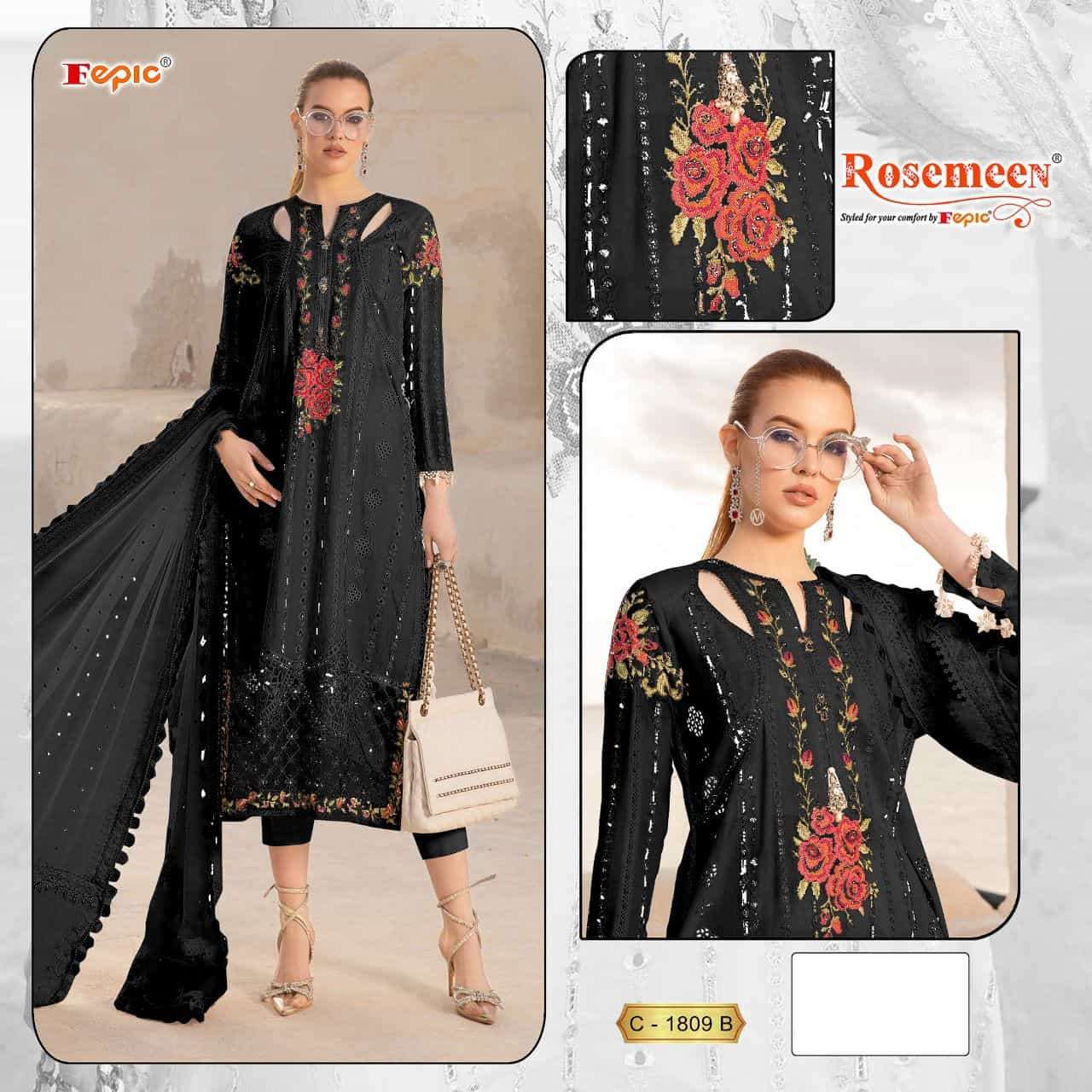 Fepic Rosemeen Embroidered Pakistani Salwar Suit