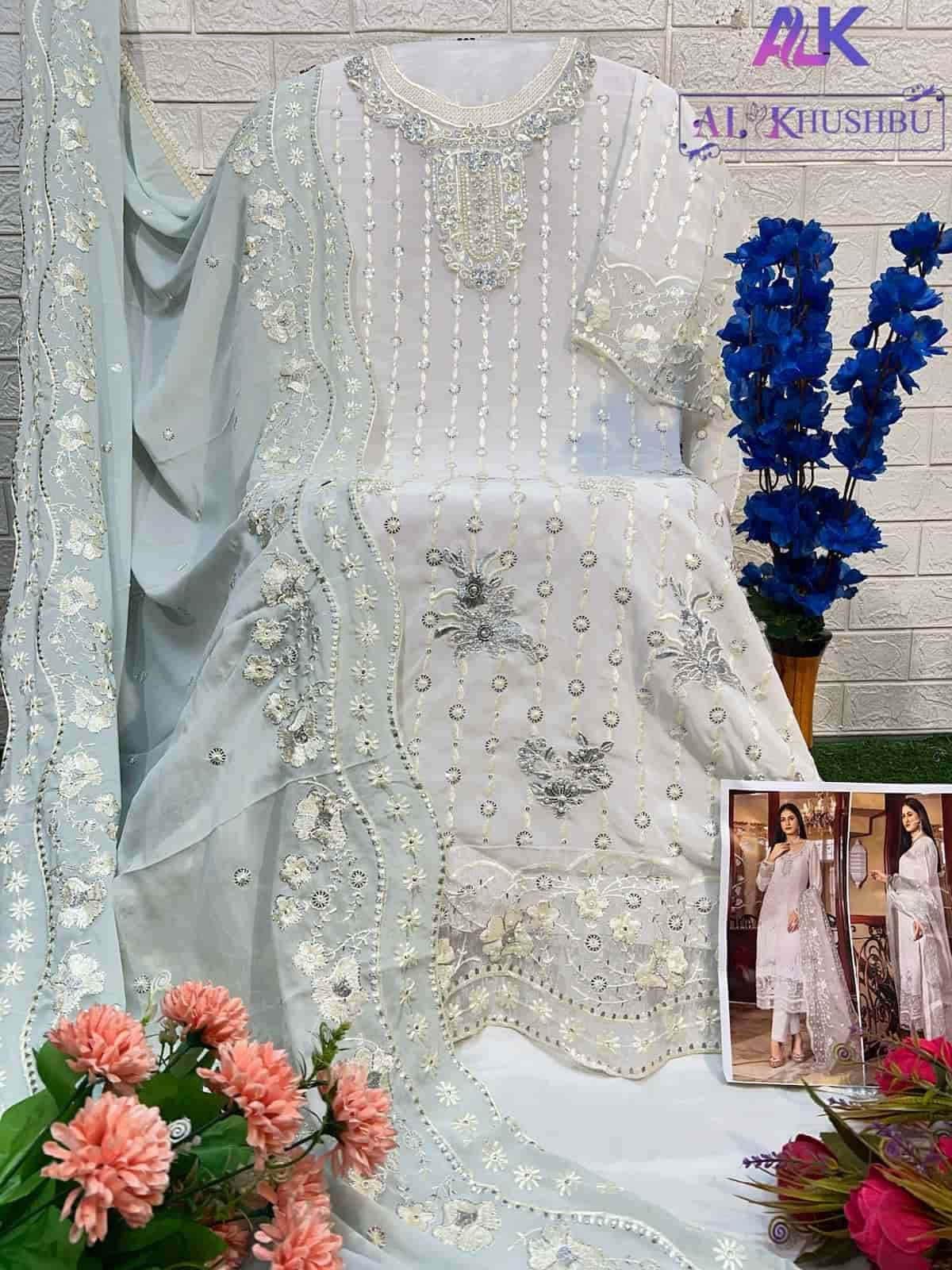 Al Khushbu 6017 Exclusive Designer Style Pakistani Suit Collection view 2