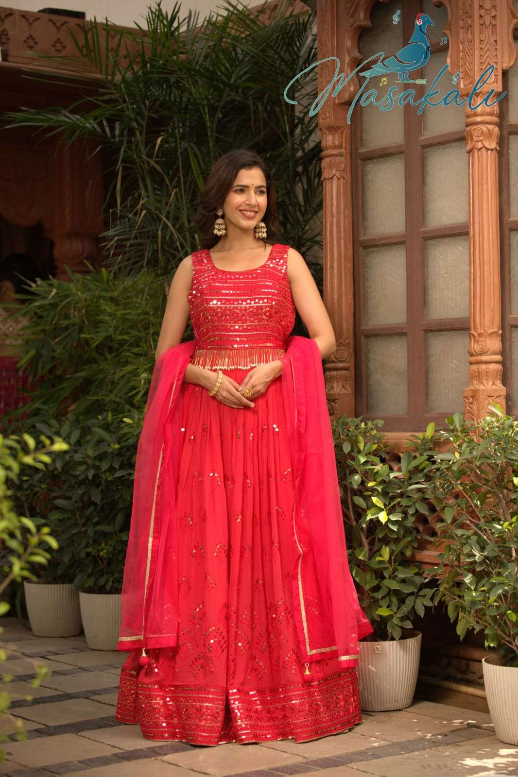 Masakali 31003 To 31004 Designer Gown Partywear Collection Latest Designs view 9