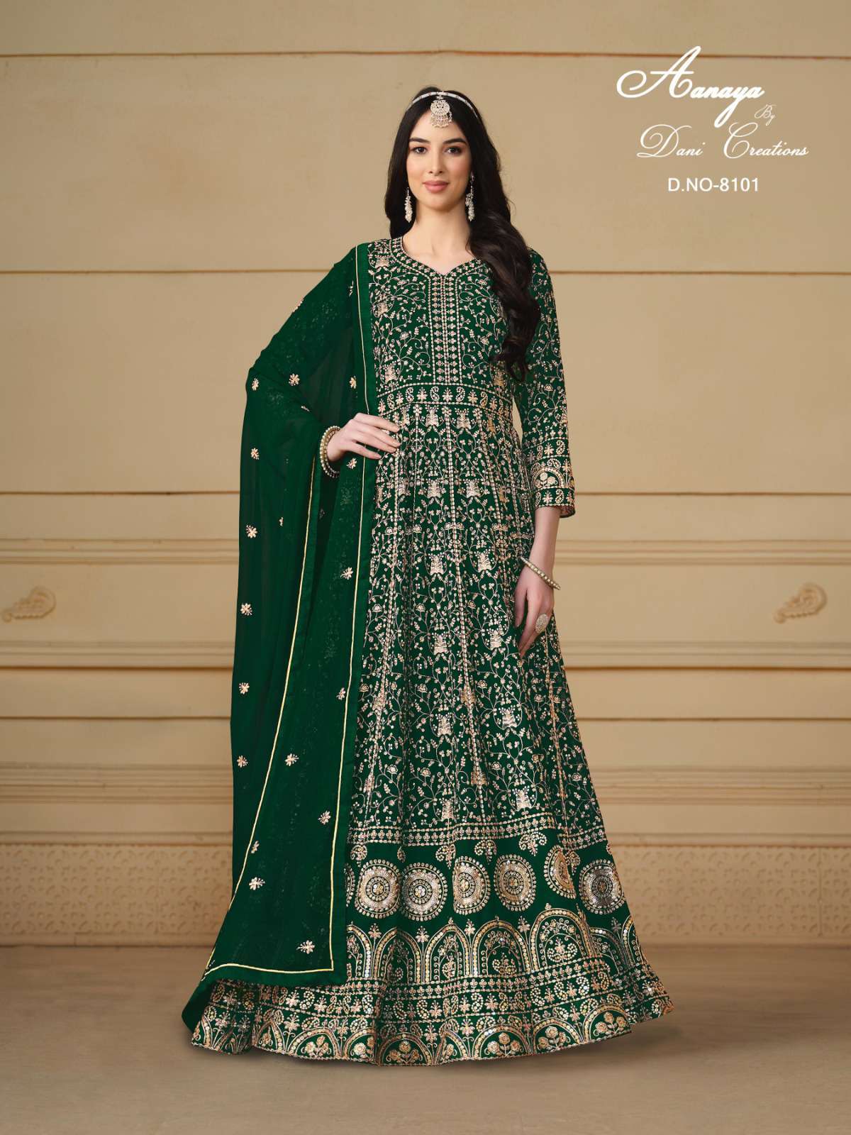 Aanaya Vol 181 8101 To 8104 Designer Anarkali Style Wedding Dress view 4