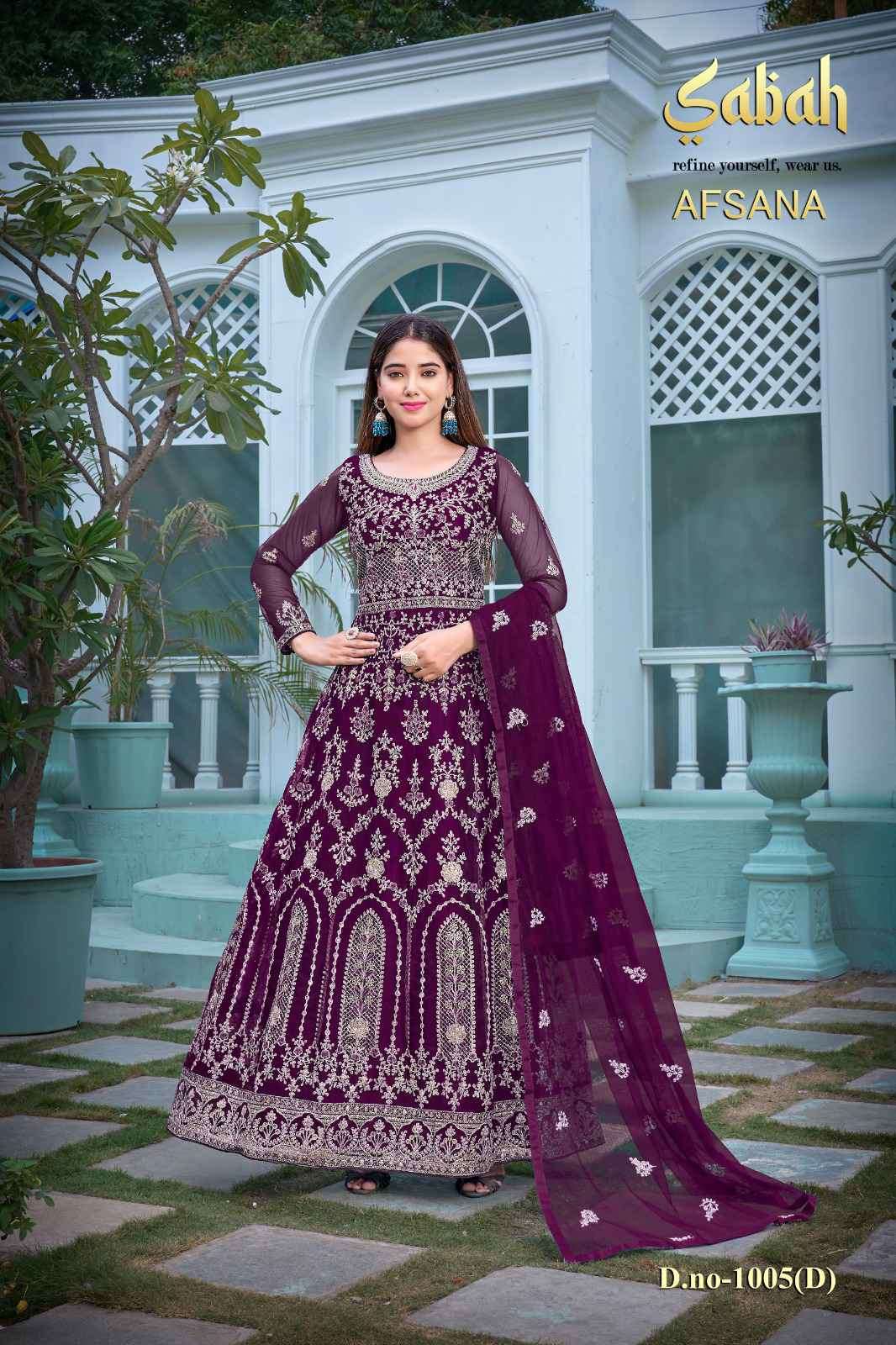 Sabah Afsana Designer Wedding Gown view 3
