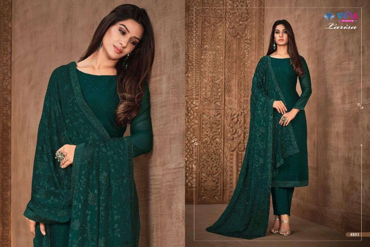Vipul Larissa Designer Party wear Straight Suit view 4