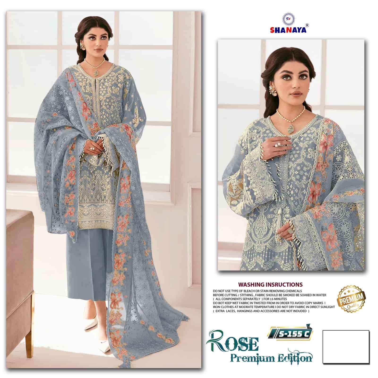 Shanaya Rose Premium Edition S 155 Festive Wear Style Heavy Designer Suit Wholesalers view 8