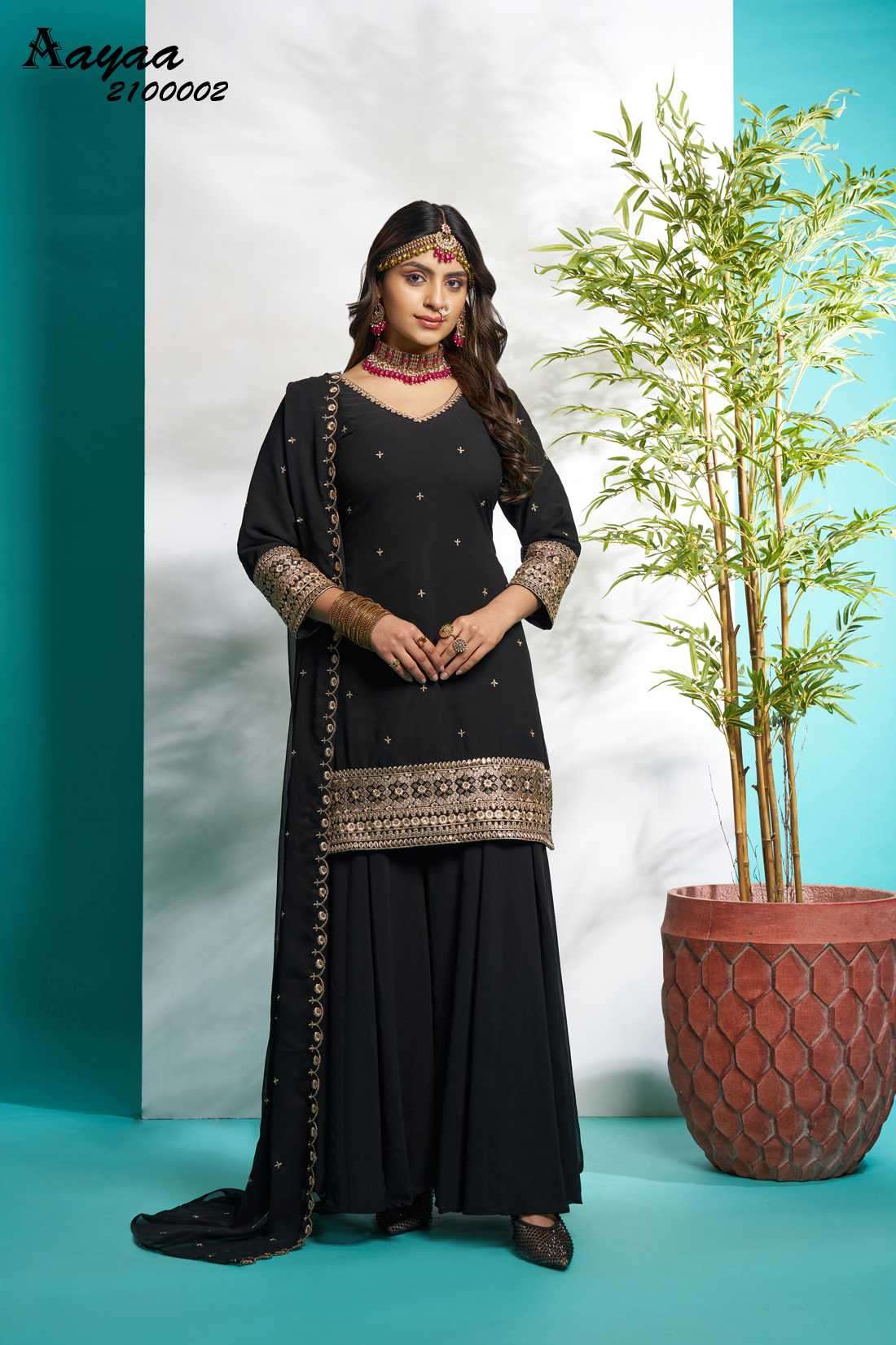 Aayaa Vol-21 Faux Georgette Readymade Salwar Suit view 7