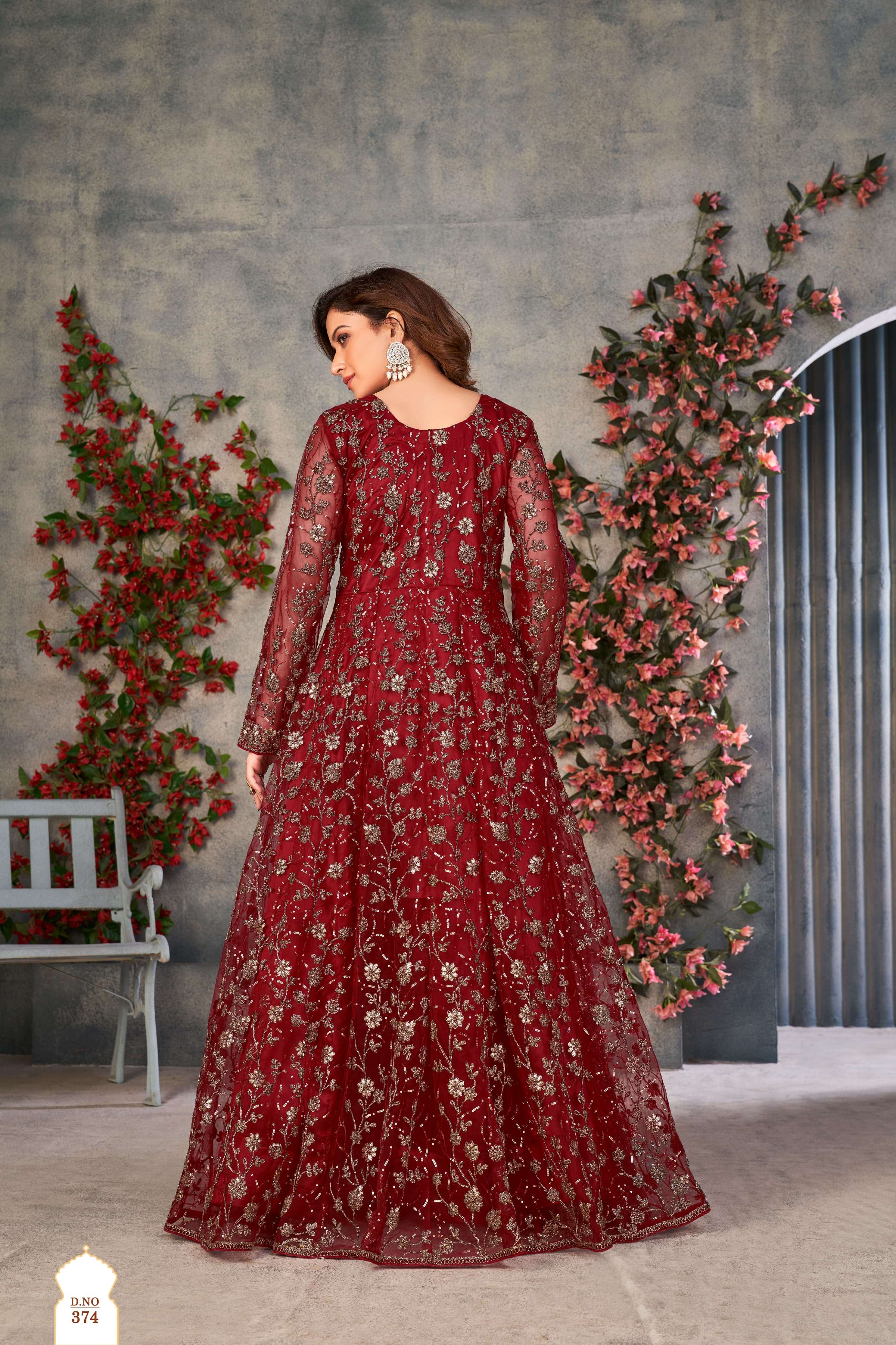 Anjubaa Vol 37 Designer Party Wear Gown view 6