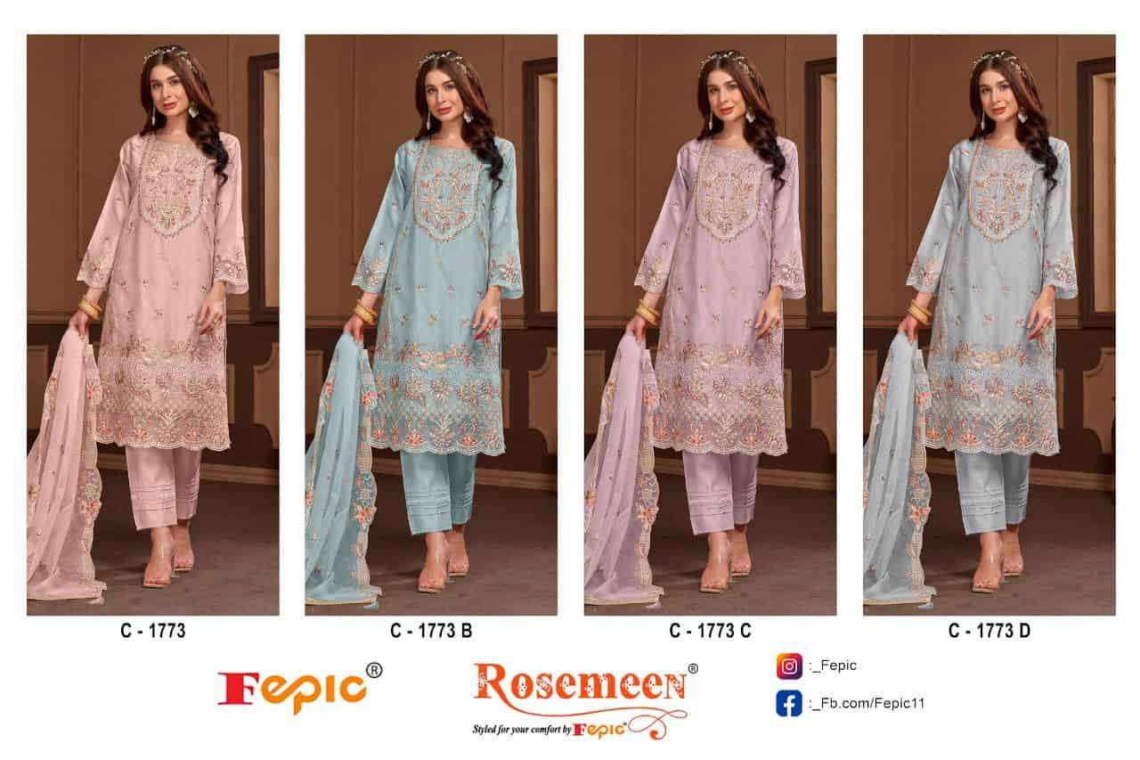 Fepic C 1773 Colors Pakistani Designer Festive Wear Collection view 5