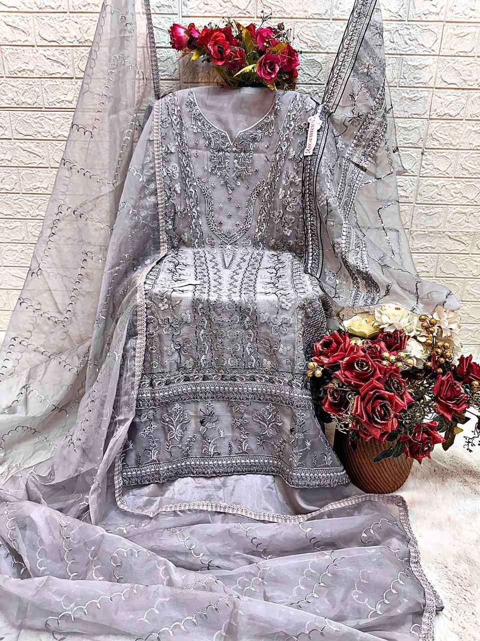 Fepic C 1753 Colors Heavy Embroidered Pakistani Dress Wedding Collection view 6