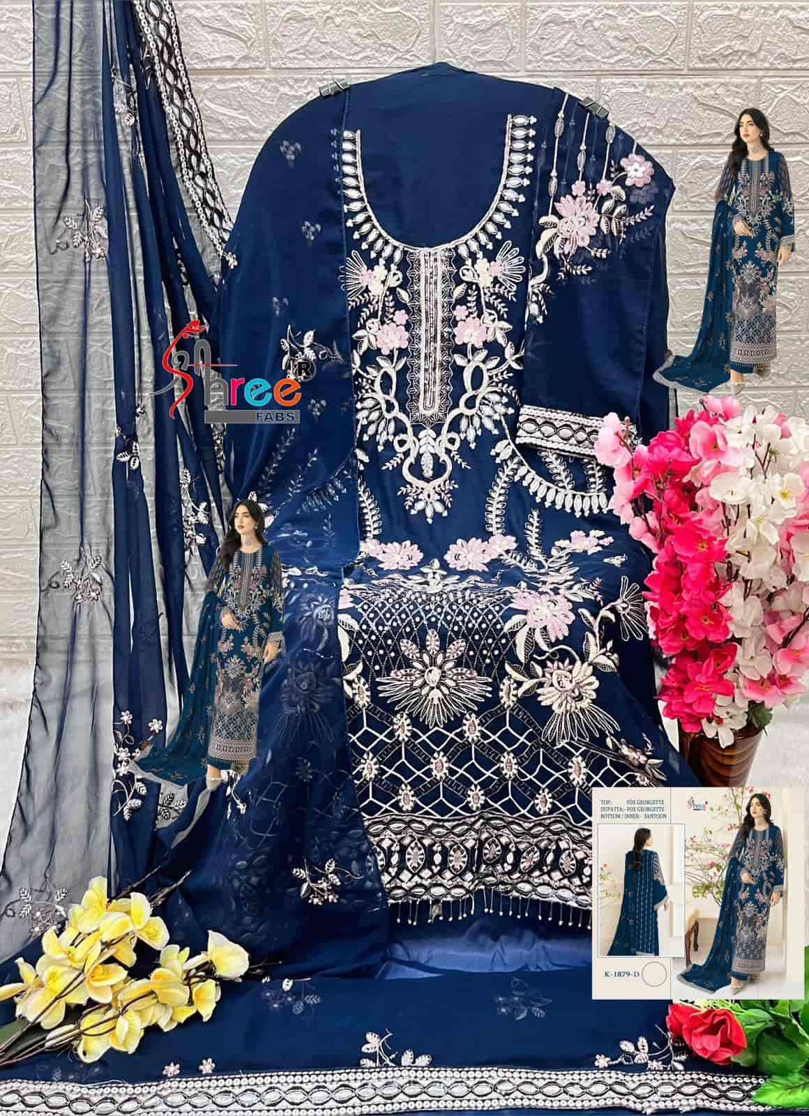 Shree Fabs K 1879 Colors Pakistani Heavy Designer Style Salwar Suit Wholesalers view 10