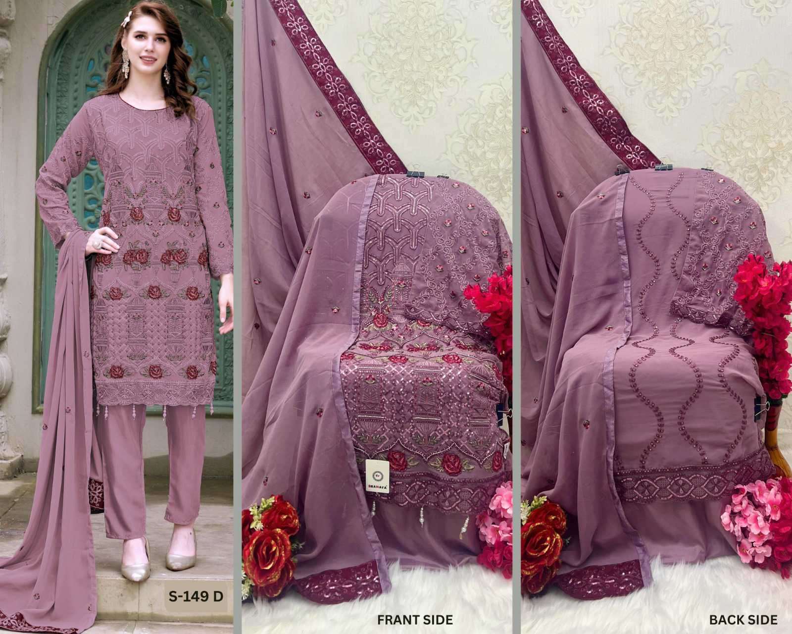 Shanaya S 149 Colors Festive Wear Georgette Pakistani Suit view 5