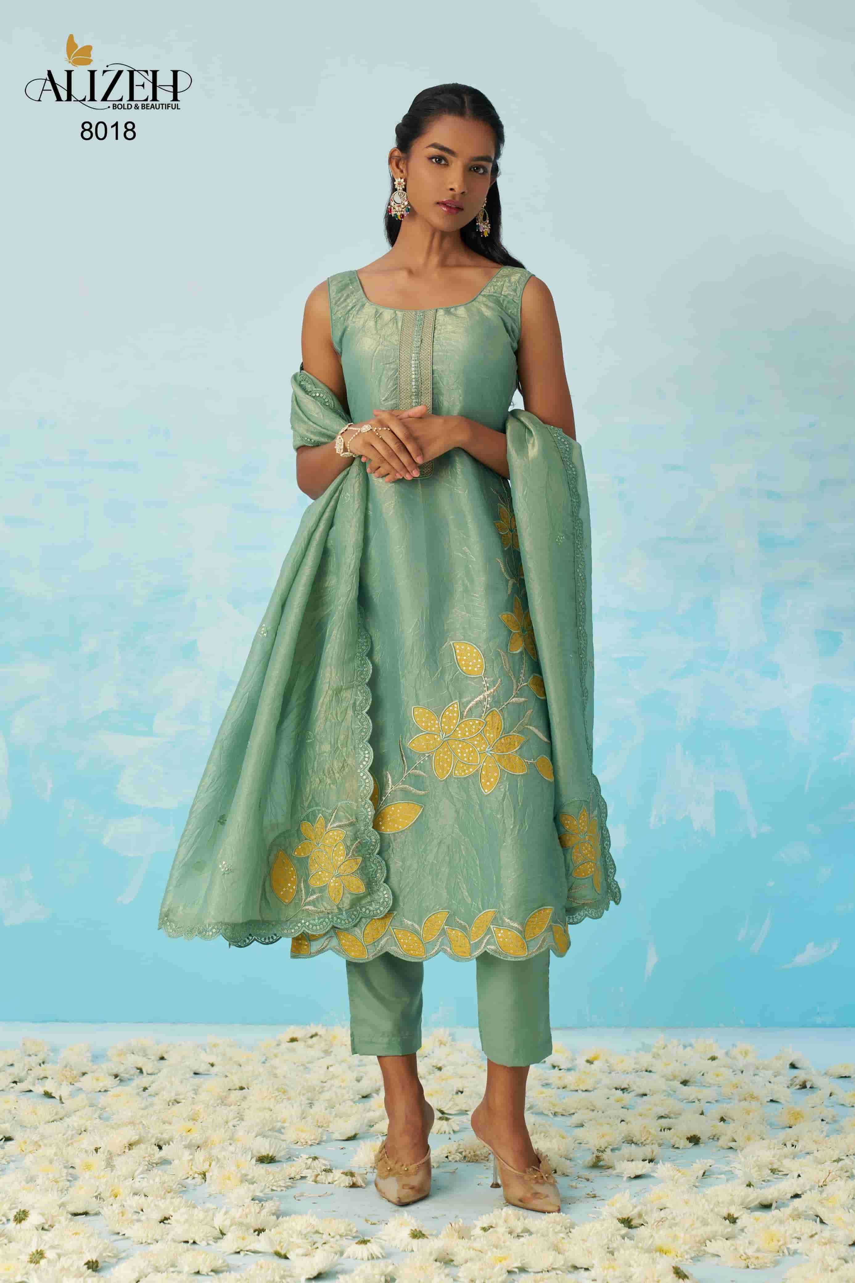 Alizeh Jasmine Fancy Crush Salwar Suit view 18