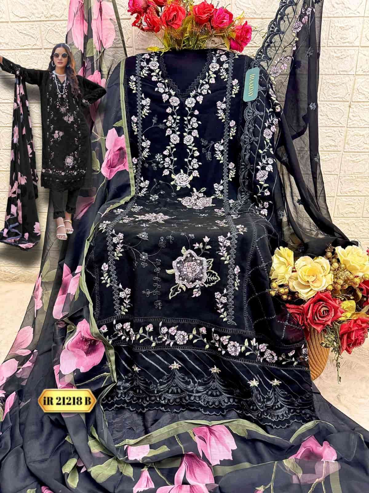 Fepic Rosemeen Embroidered Georgette Salwar Suit view 4