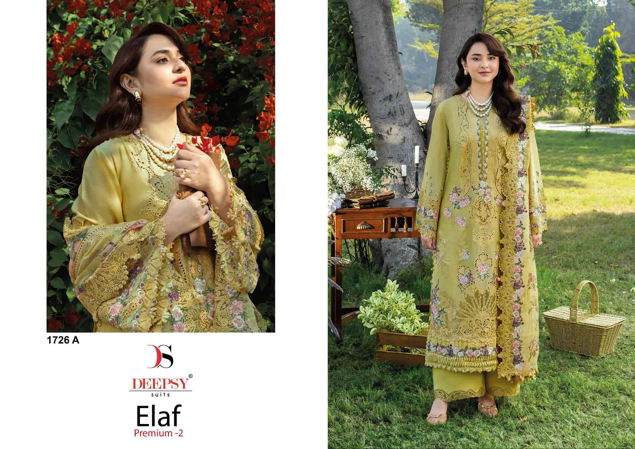 Deepsy 1726 A Exclusive Pure Cotton Pakistani Suit Collection view 2