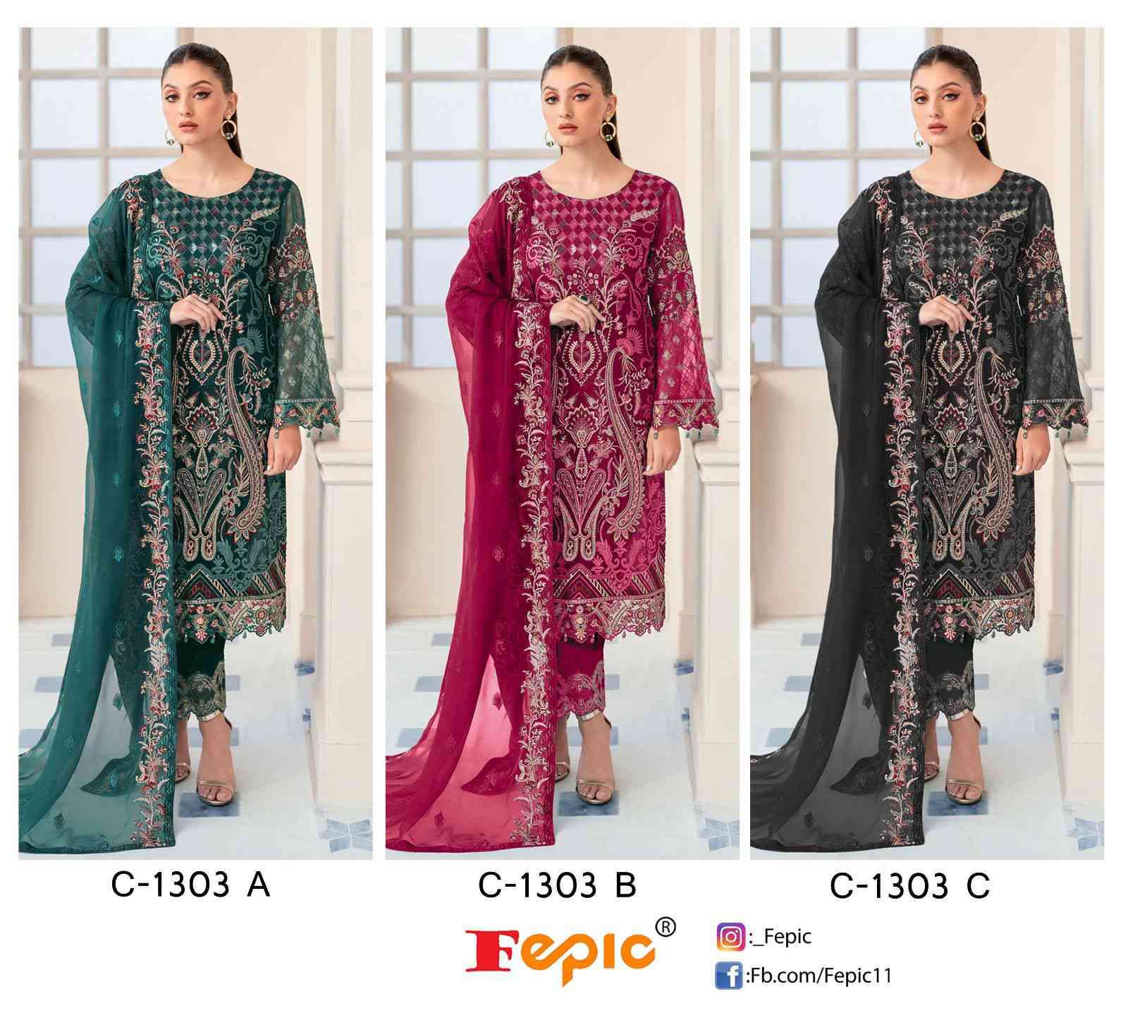 Fepic Rosemeen Embroidered Pakistani Salwar Suit view 7