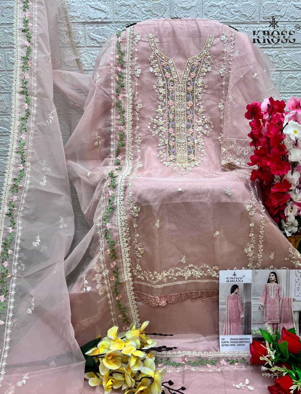 Kross Kulture KK 077 Colors Festive Wear Style New Designer Pakistani Suit view 6