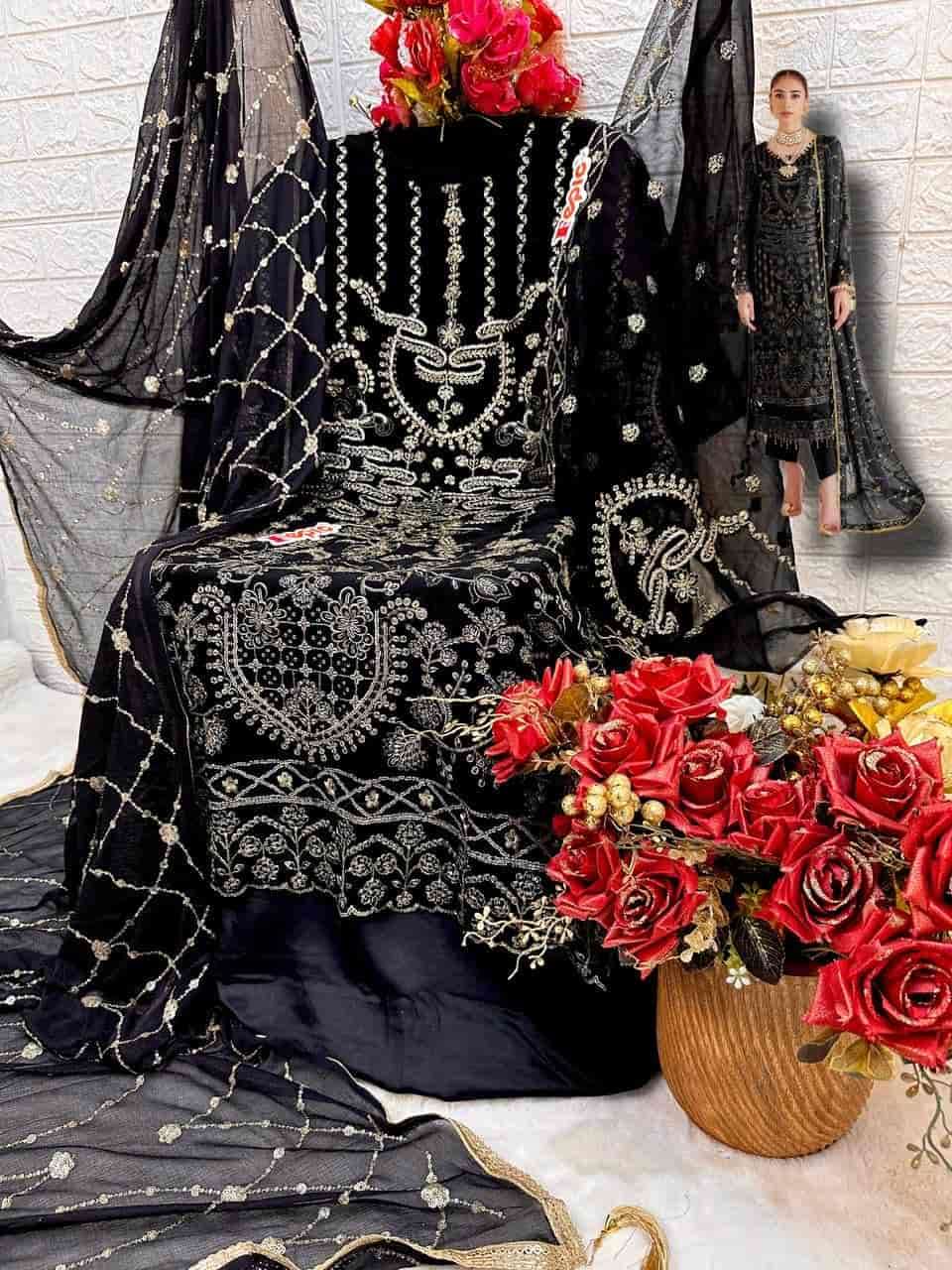 Fepic Rosemeen Heavy Embroidered Pakistani Suit view 7