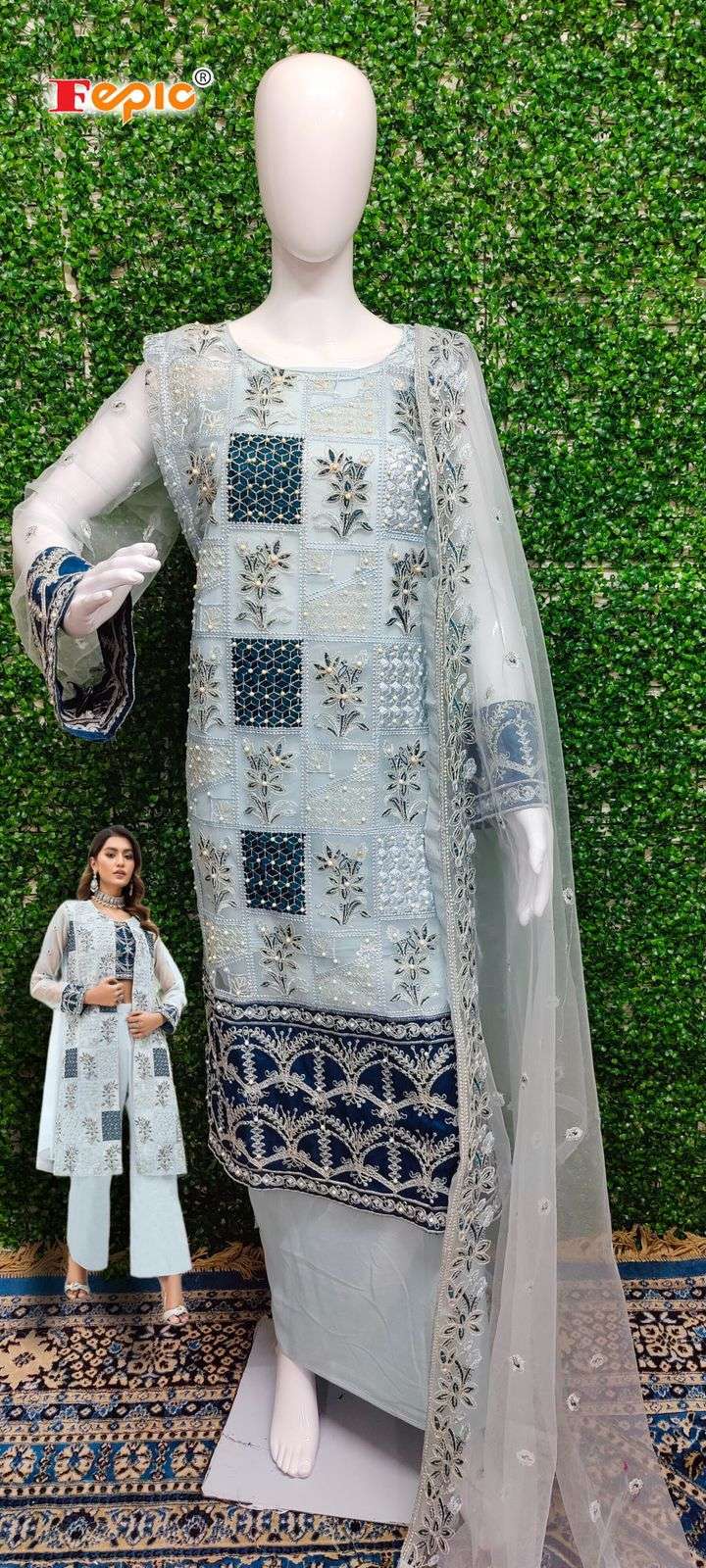 Fepic C 1250 Designer Pakistani Suit designs view 3