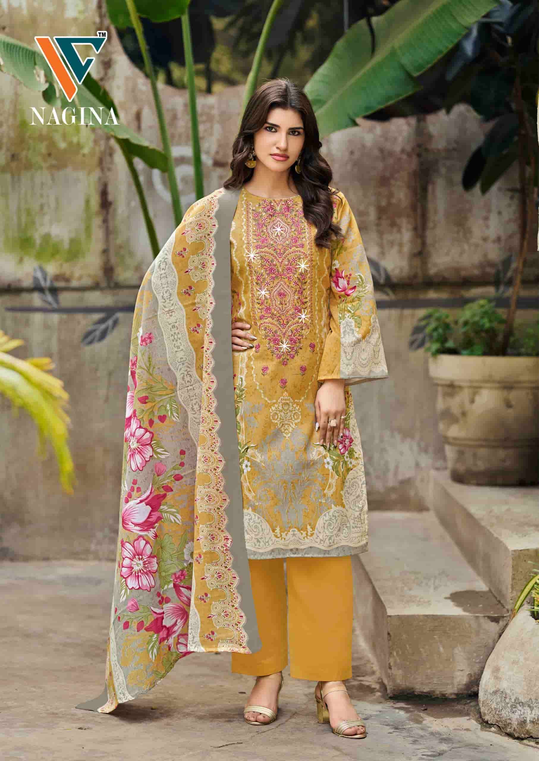 Vandana Fashion Nagina Vol 12 Unstitch Cotton Dress Material view 17