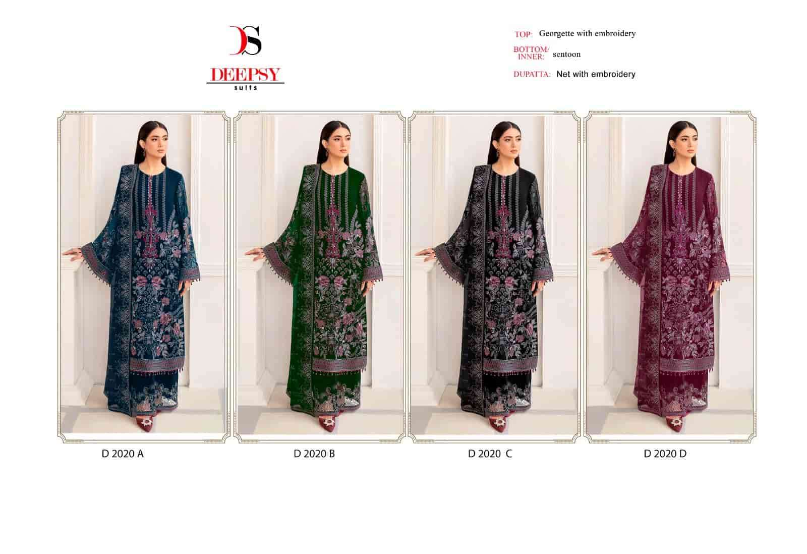 Deepsy D 2020 Colors Pakistani Festive Wear Style Designer Salwar Suit Wholesalers view 4