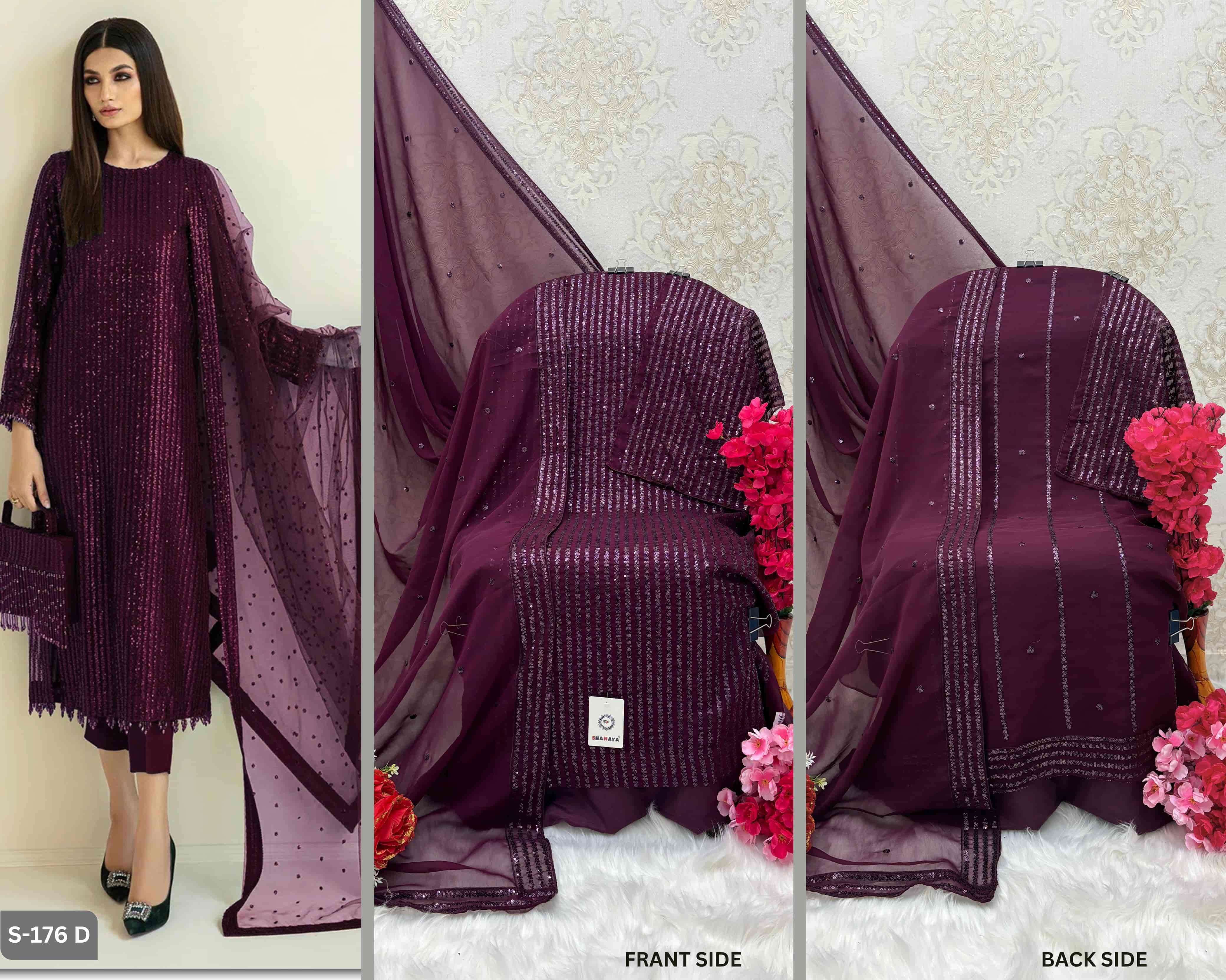 Shanaya S 176 D Latest Designer Pakistani Salwar Kameez view 2