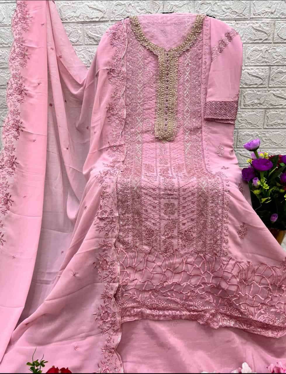 Serine S 298 D Exclusive Heavy Designer Pakistani Unstitched Dress EnsembleAC view 2