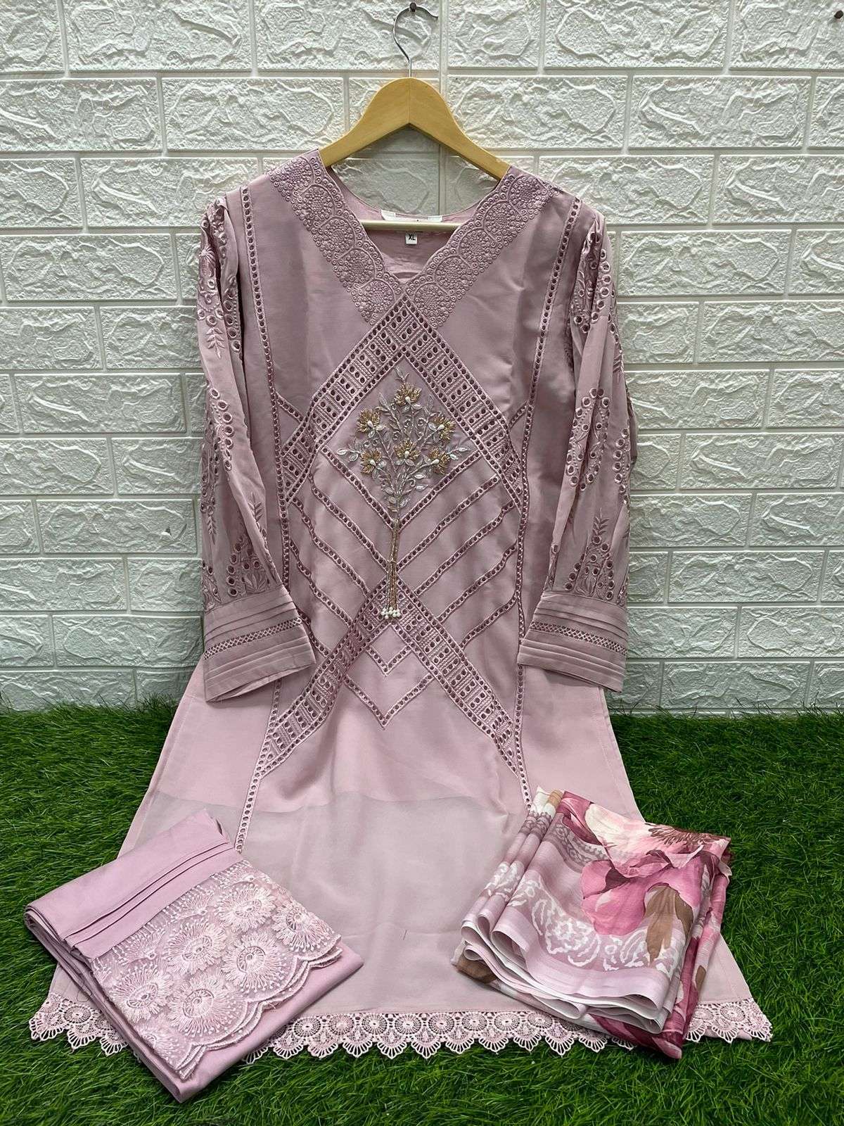 Laxuria Trends 1286 Readymade Fancy Pakistani 3 Piece Collection view 2