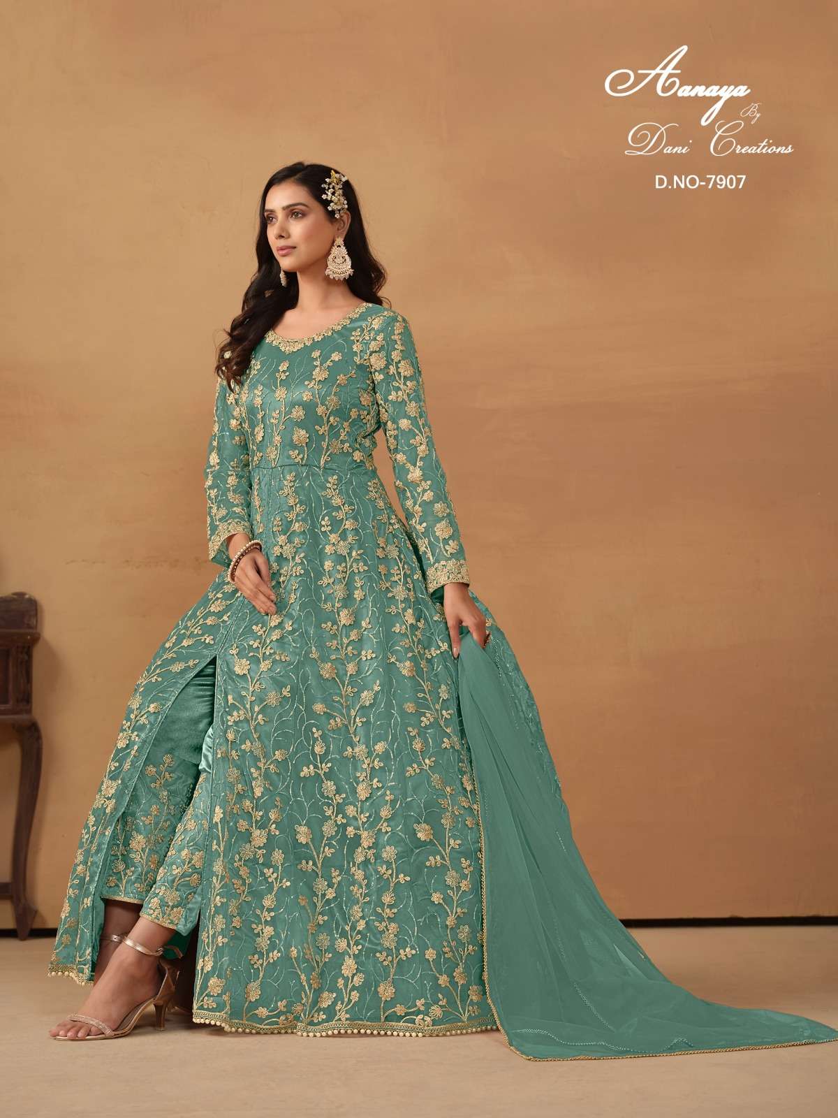 Aanaya Vol 179 7905 To7908 New Colors Wedding Wear Designer Dress Catalog Exporter view 9